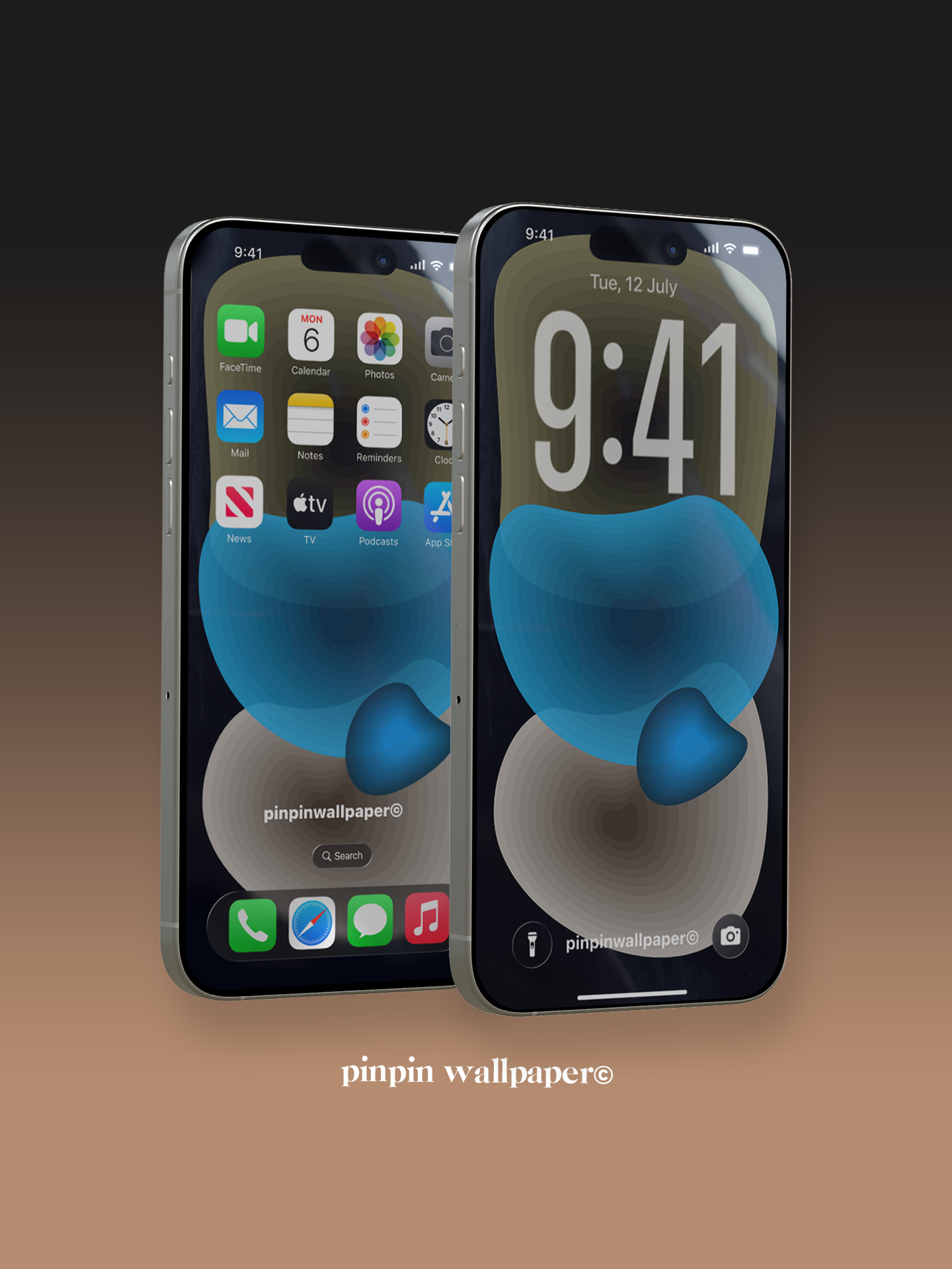 4K HD 壁紙の背景 - iPhone および Android 向け Black Universe Series20