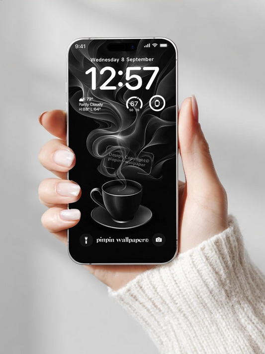 4K HD 壁紙の背景 - iPhone および Android 向け Black Universe Series20