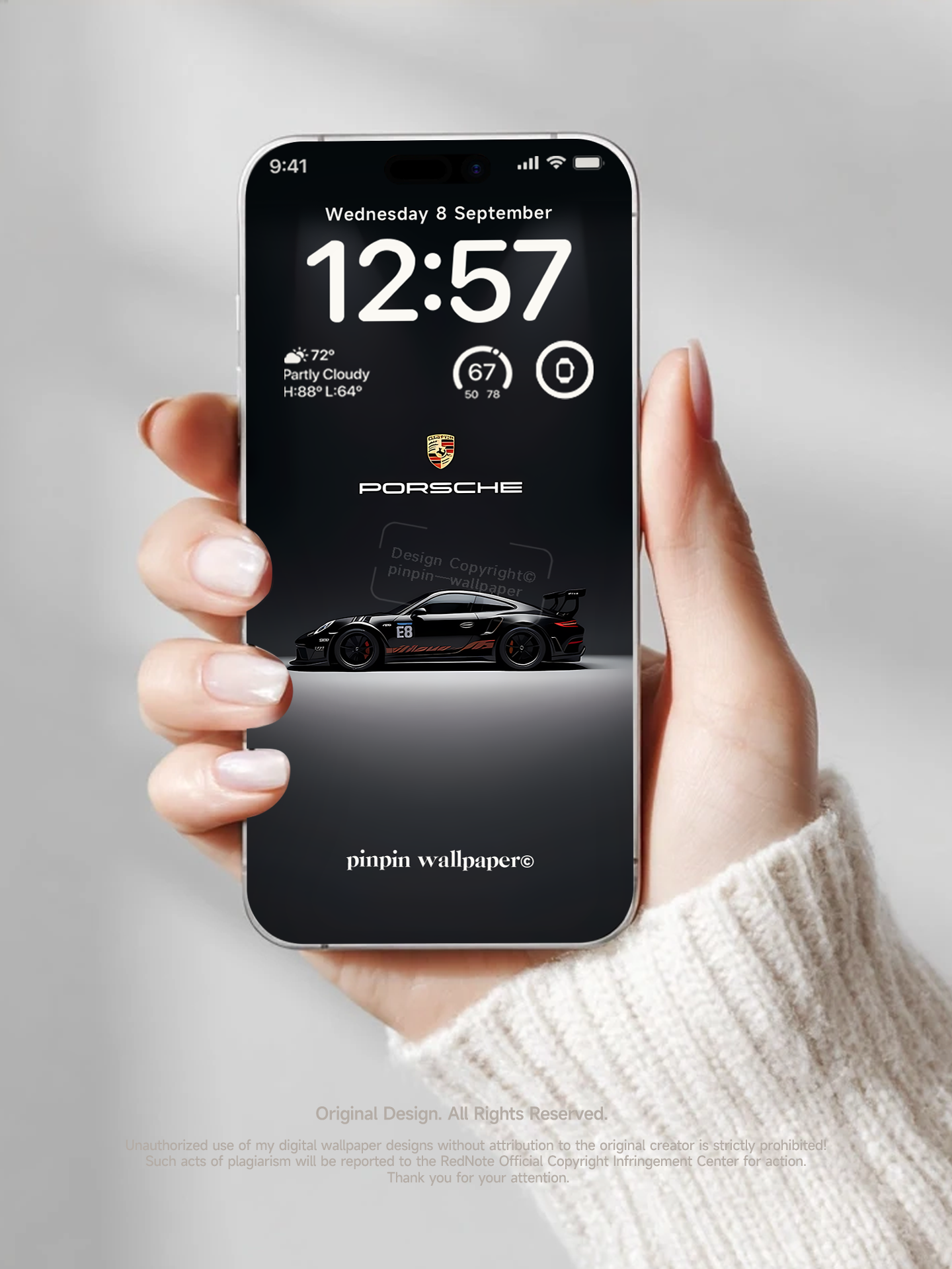 4K HD Phone Wallpaper Background -  NO.5986 Minimalist Gradient Style  wallpapers for iPhone and Android