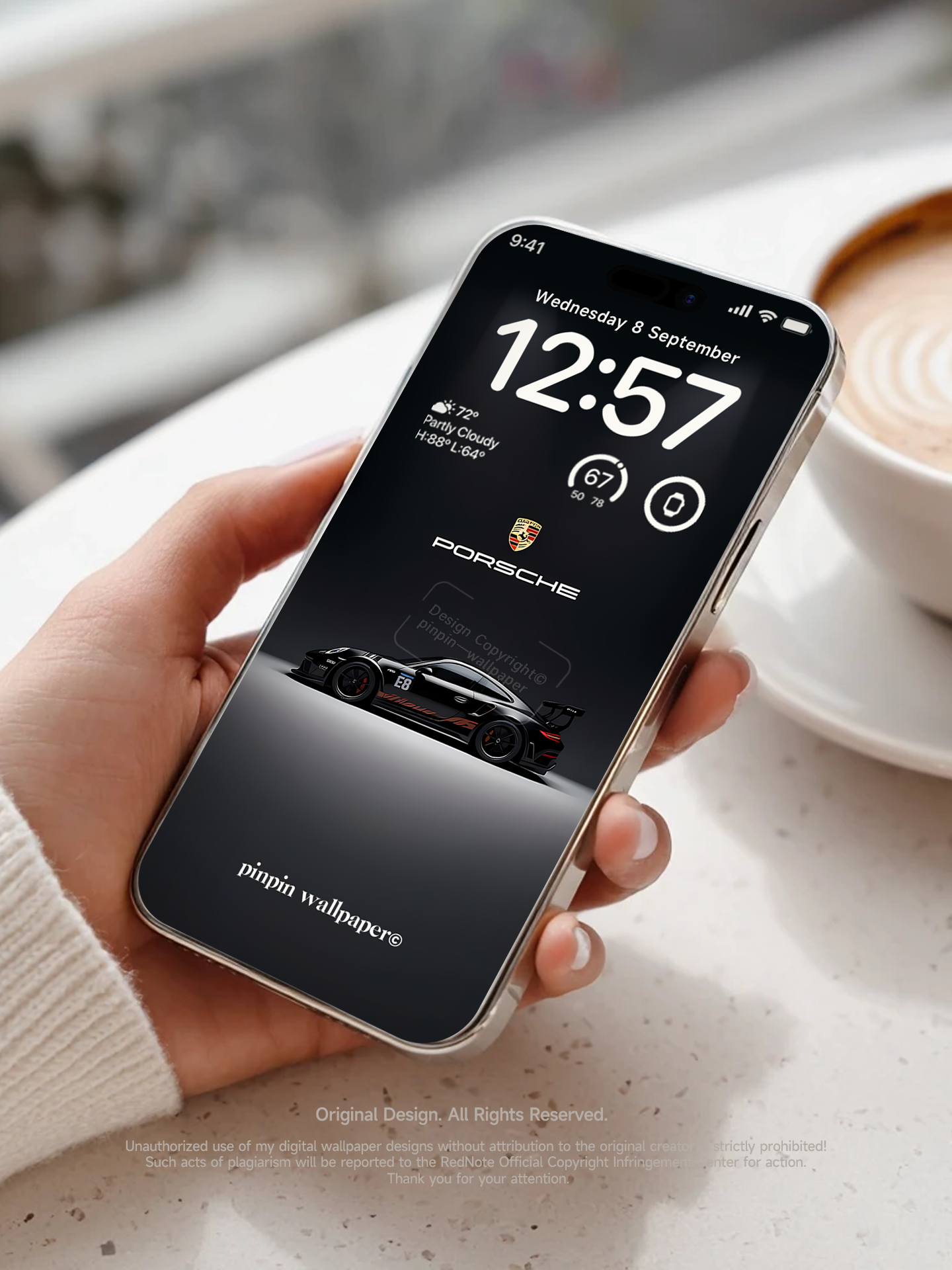 4K HD Phone Wallpaper Background -  NO.5986 Minimalist Gradient Style  wallpapers for iPhone and Android