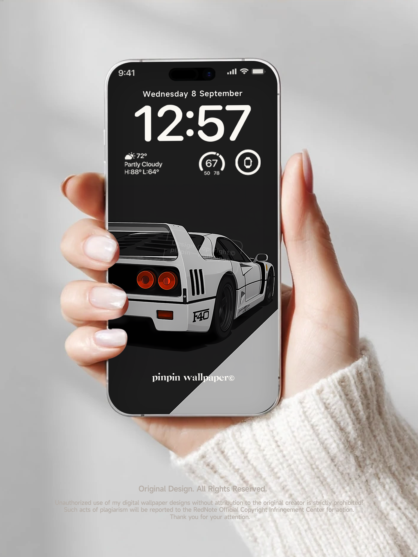 4K HD Phone Wallpaper Background -  NO.5987 Minimalist Gradient Style  wallpapers for iPhone and Android