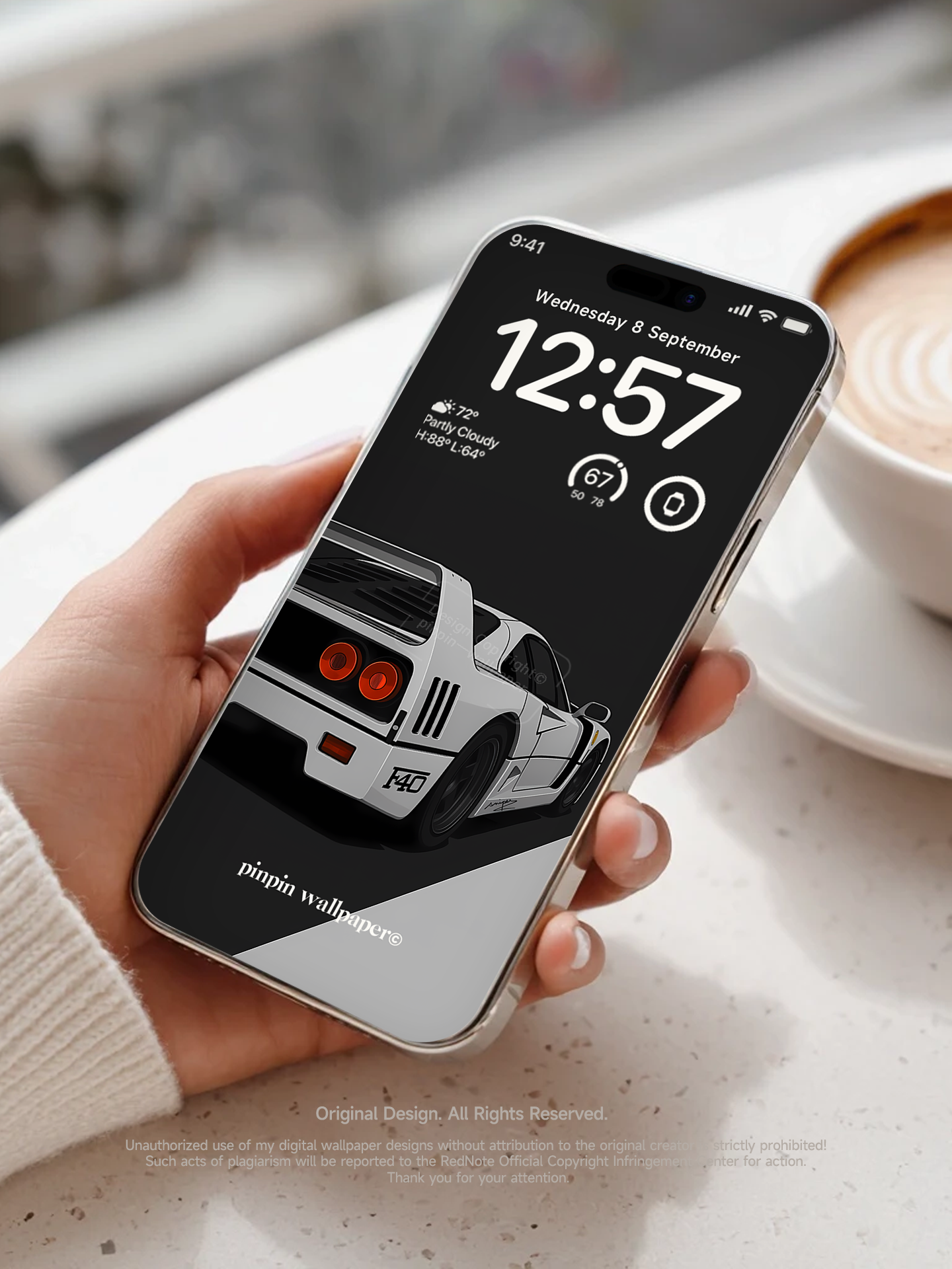 4K HD Phone Wallpaper Background -  NO.5987 Minimalist Gradient Style  wallpapers for iPhone and Android