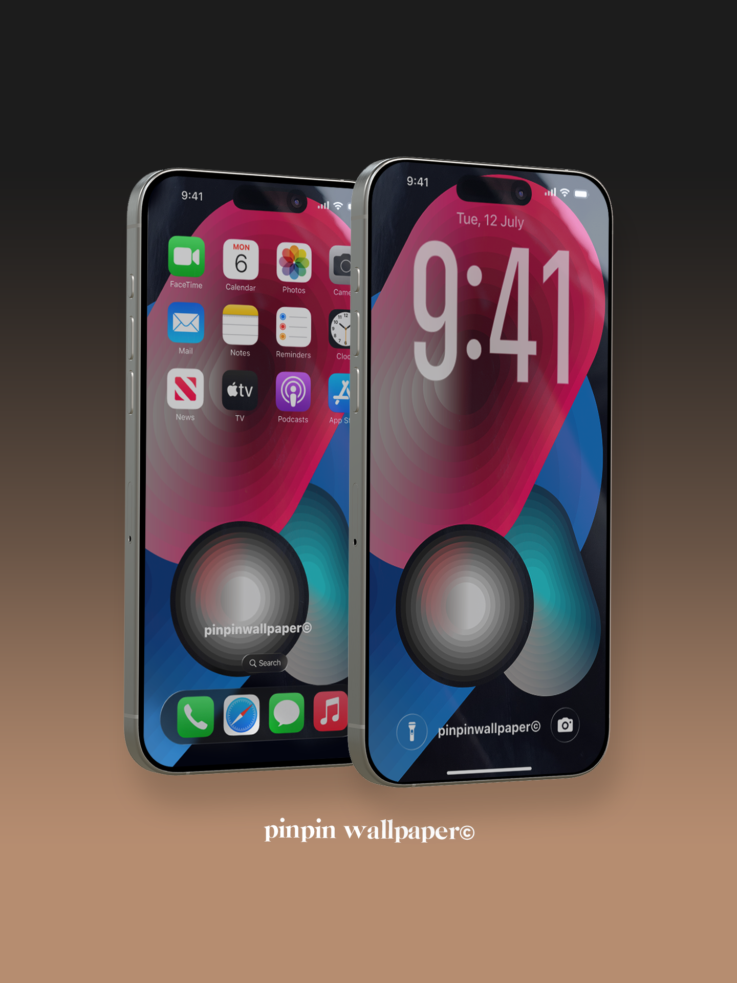 4K HD 壁紙の背景 - iPhone および Android 向け Black Universe Series20