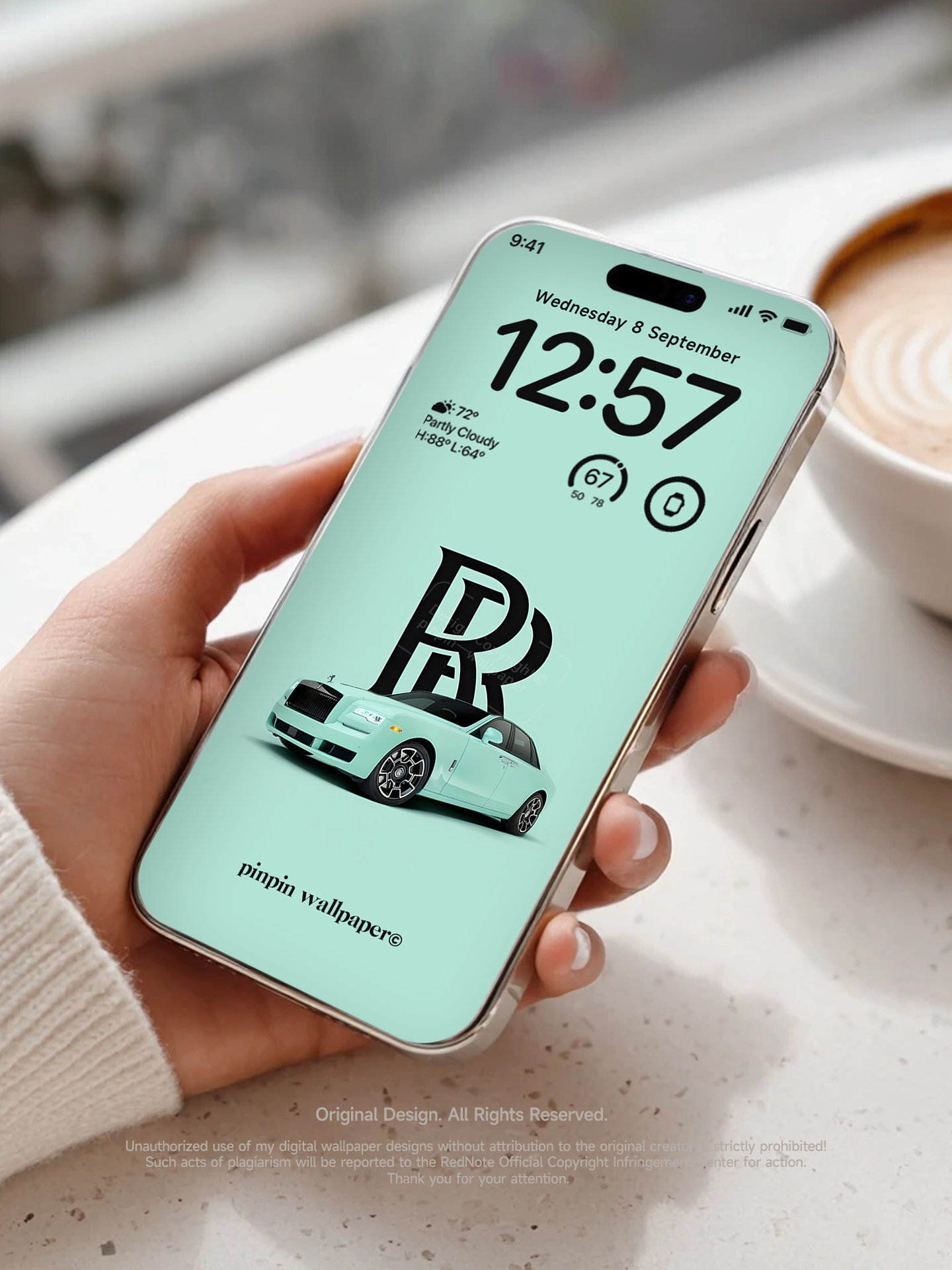 4K HD Phone Wallpaper Background -  NO.5988 Minimalist Gradient Style  wallpapers for iPhone and Android