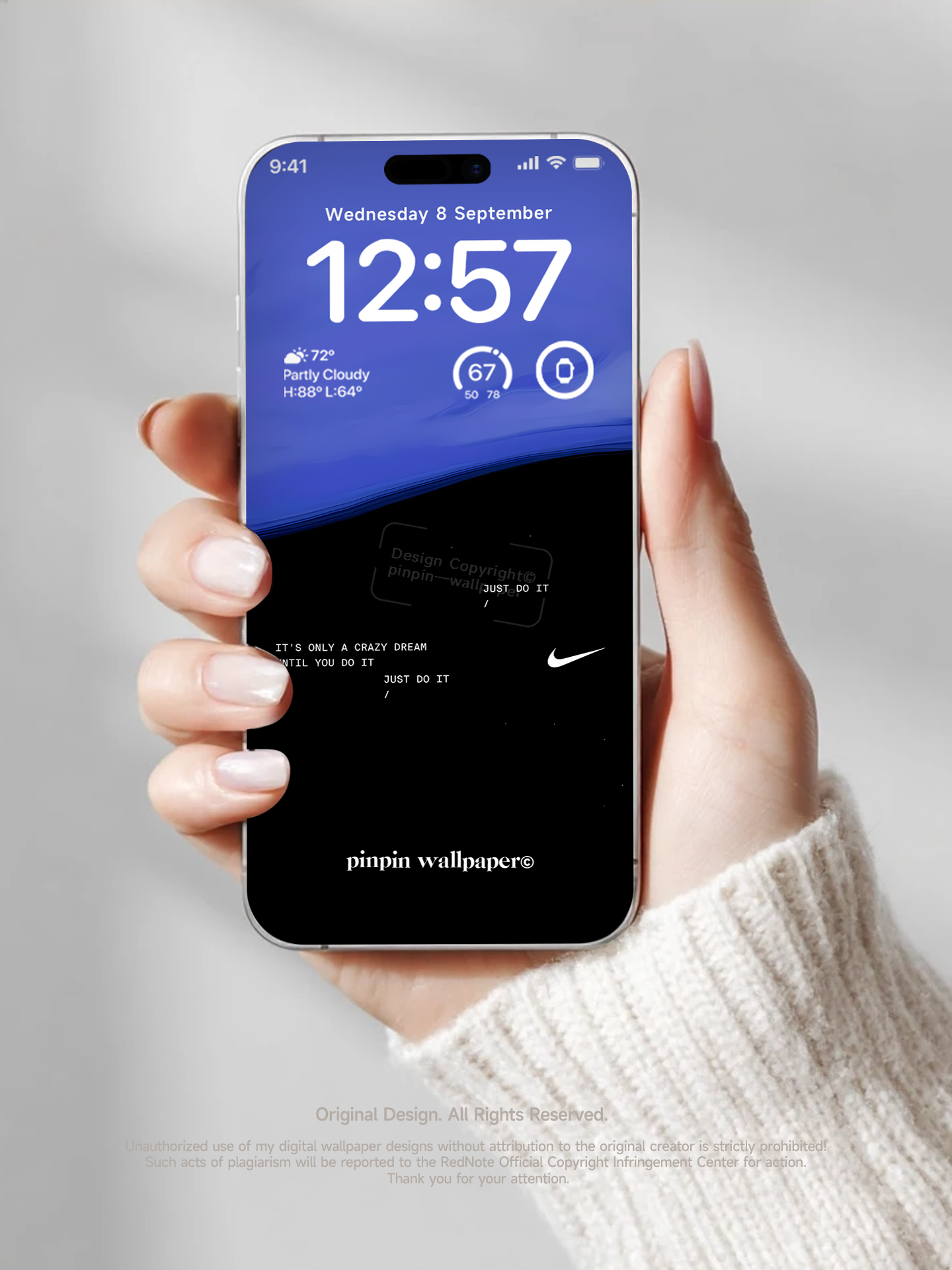 4K HD Phone Wallpaper Background -  NO.5989 Minimalist Gradient Style  wallpapers for iPhone and Android