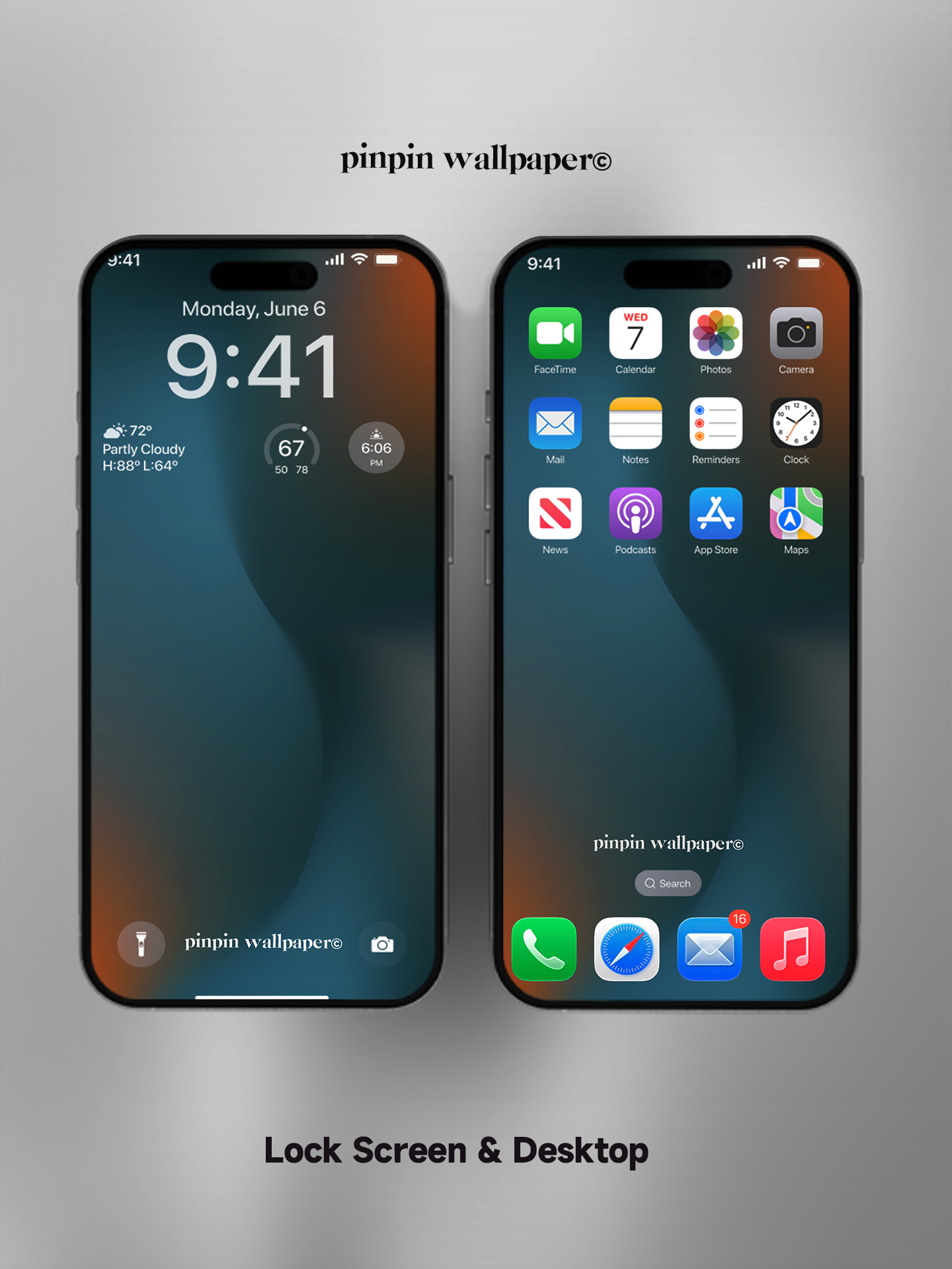 4K HD Phone Wallpaper Background -  NO.5734 Minimalist Gradient Style  wallpapers for iPhone and Android