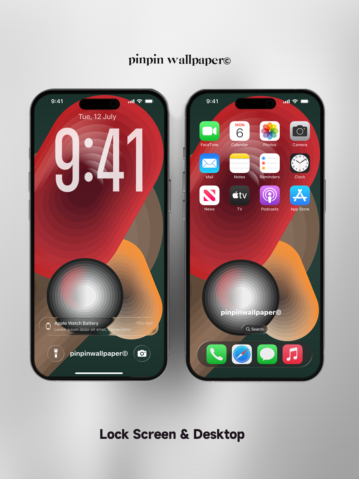 4K HD Phone Wallpaper Background -  NO.5885 Minimalist Gradient Style  wallpapers for iPhone and Android