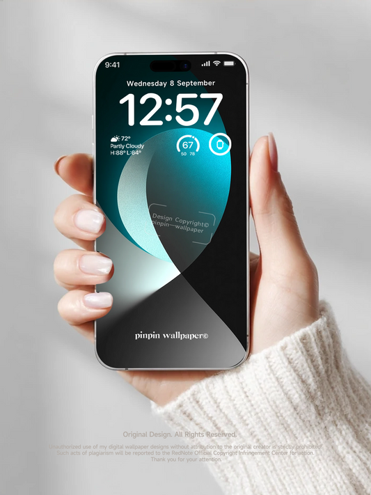 4K HD Phone Wallpaper Background -  NO.5990 Minimalist Gradient Style  wallpapers for iPhone and Android