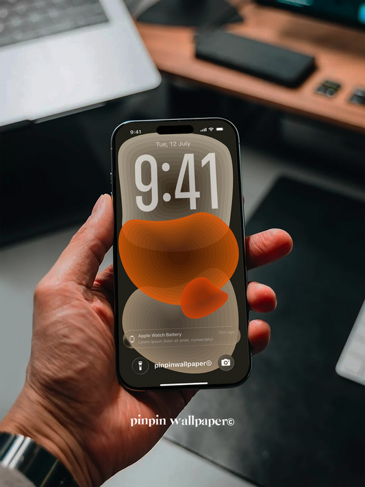 4K HD Phone Wallpaper Background -  NO.5887 Minimalist Gradient Style  wallpapers for iPhone and Android