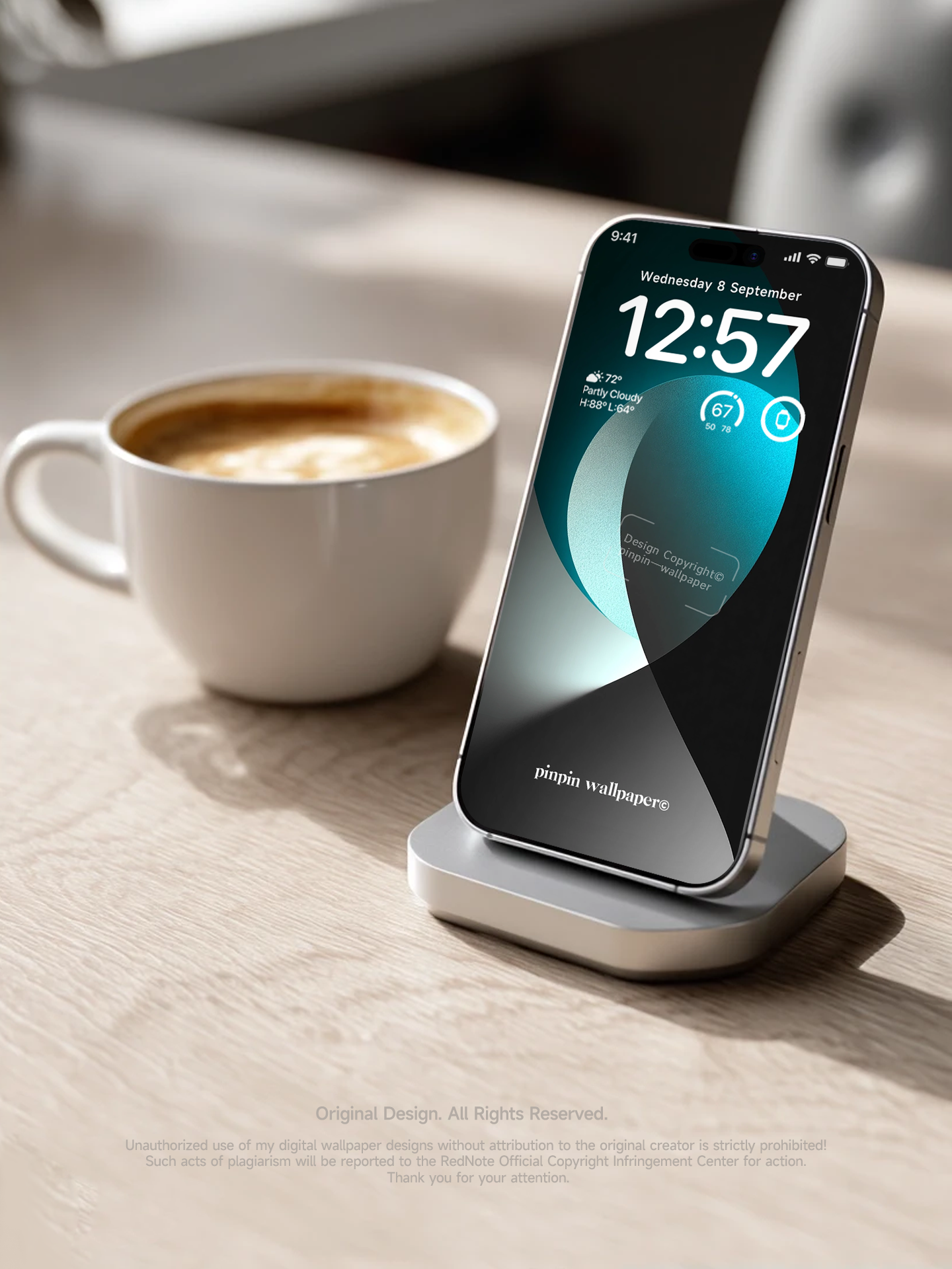 4K HD Phone Wallpaper Background -  NO.5990 Minimalist Gradient Style  wallpapers for iPhone and Android