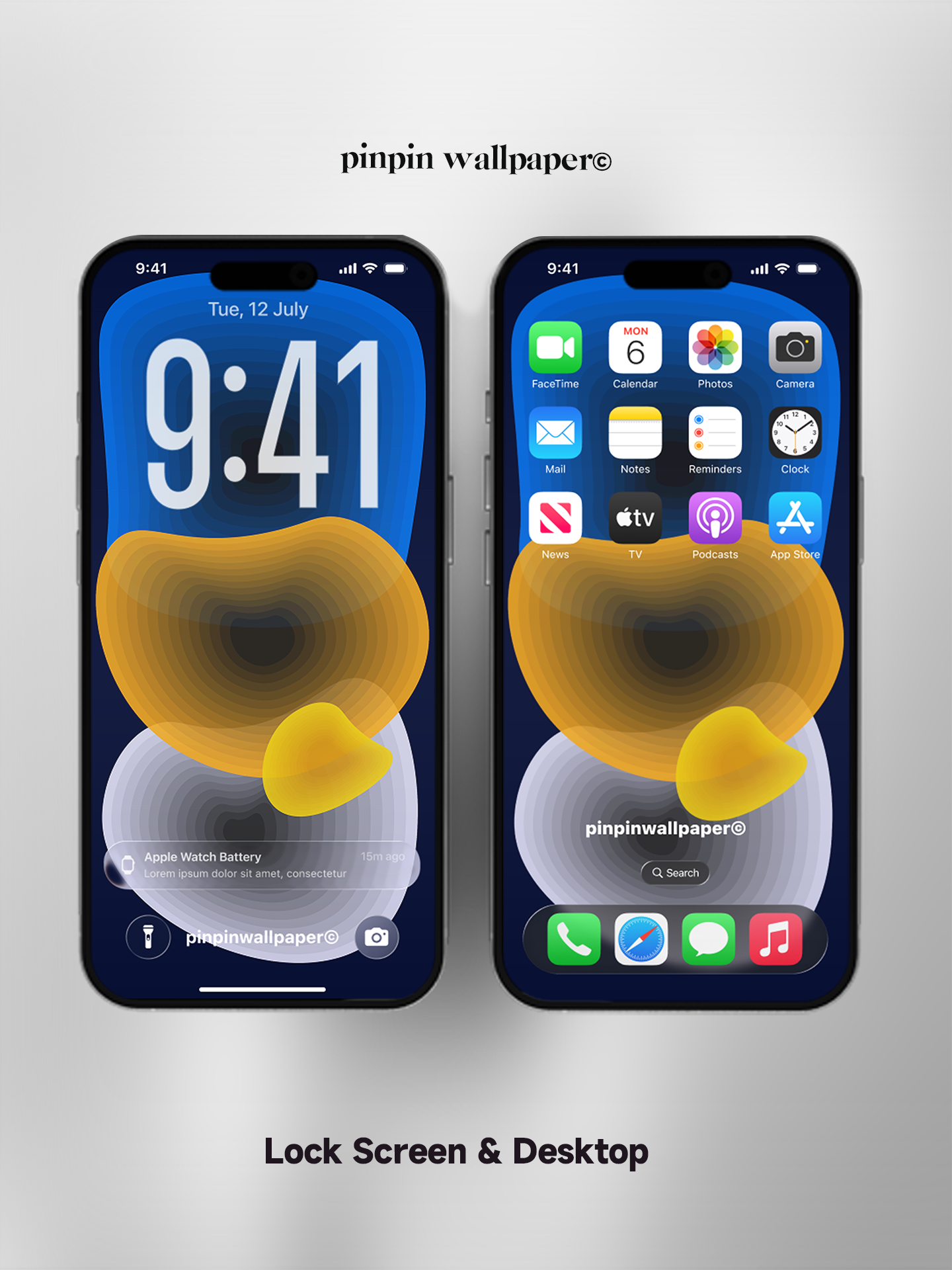 4K HD Phone Wallpaper Background -  NO.5888 Minimalist Gradient Style  wallpapers for iPhone and Android