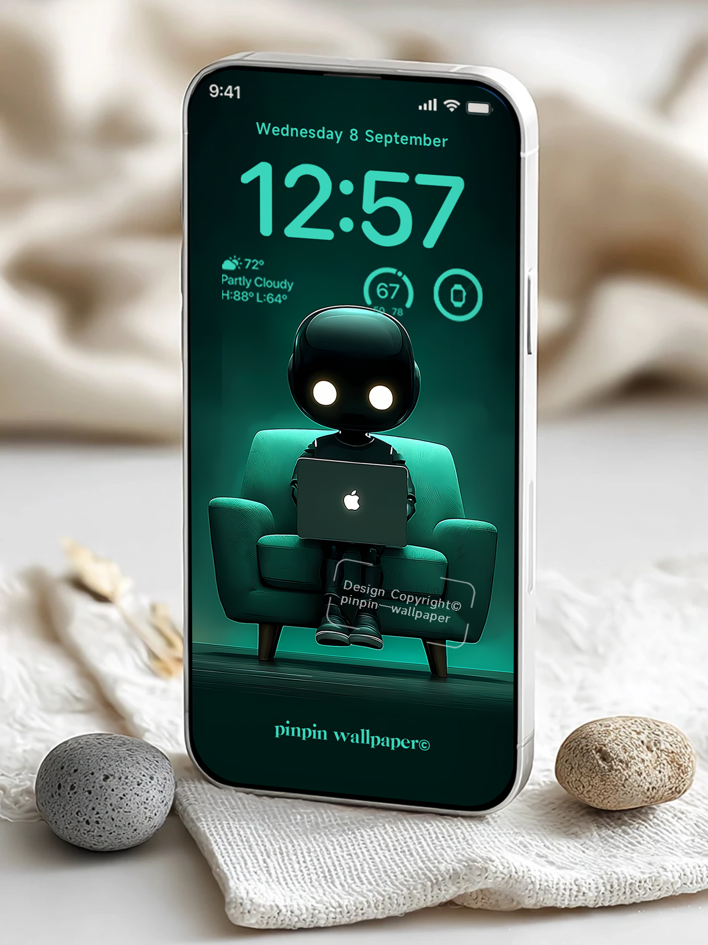 4K HD Mobile Wallpaper Background - NO.6021 Programmers who focus on their work Wallpaper, Compatible with iPhone and Android Devices