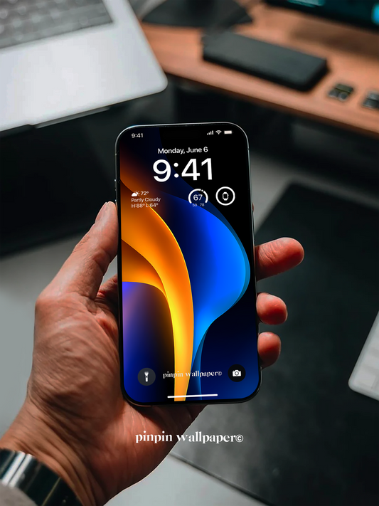 4K HD Phone Wallpaper Background -  NO.5753 Minimalist Gradient Style  wallpapers for iPhone and Android