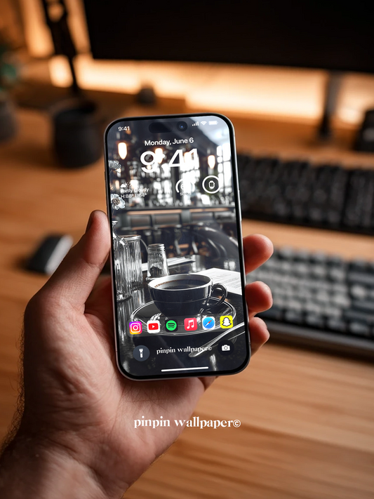 4K HD 壁紙の背景 - iPhone および Android 向け Black Universe Series20