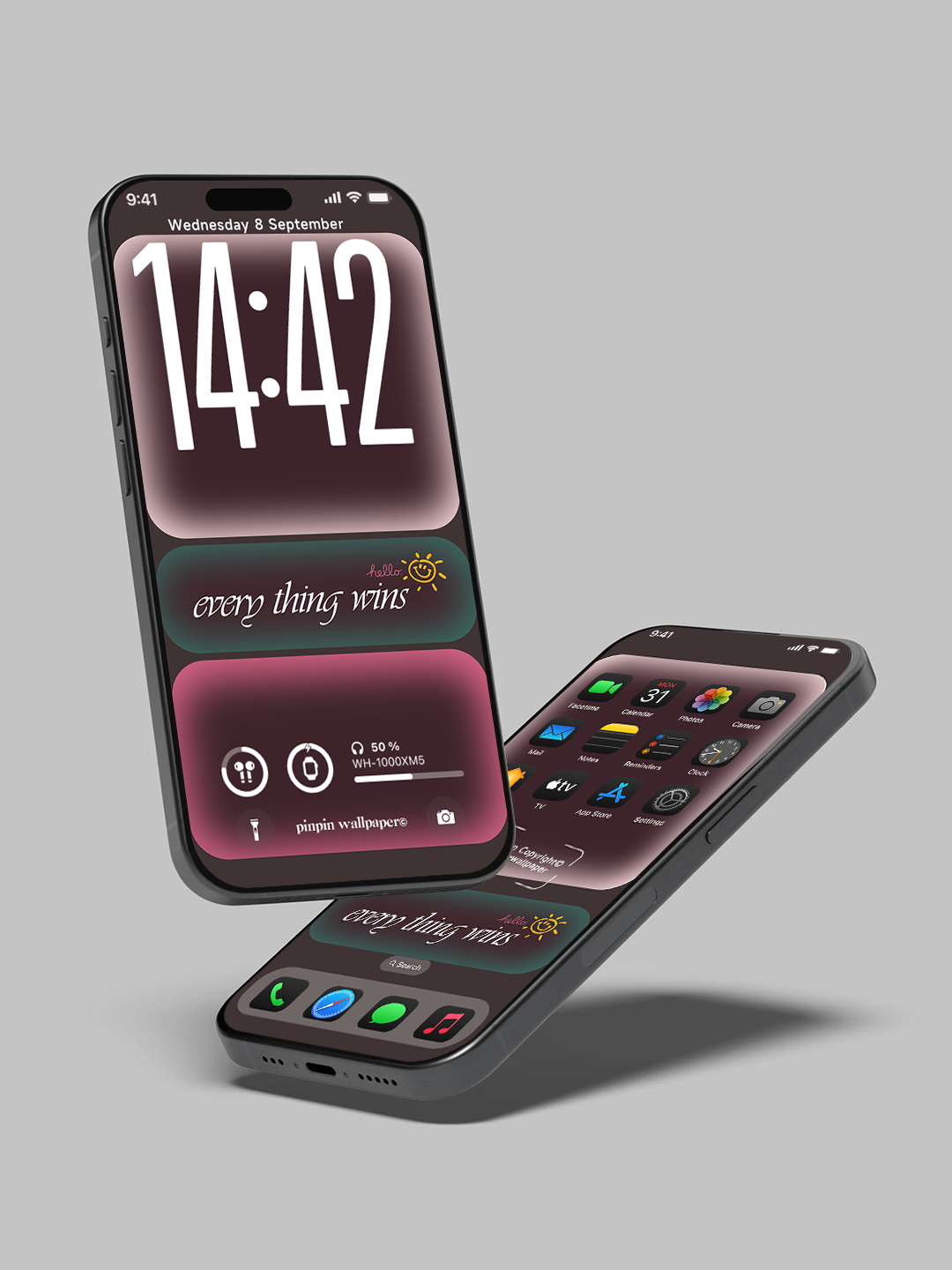 4K HD 壁紙の背景 - iPhone および Android 向け Black Universe Series20