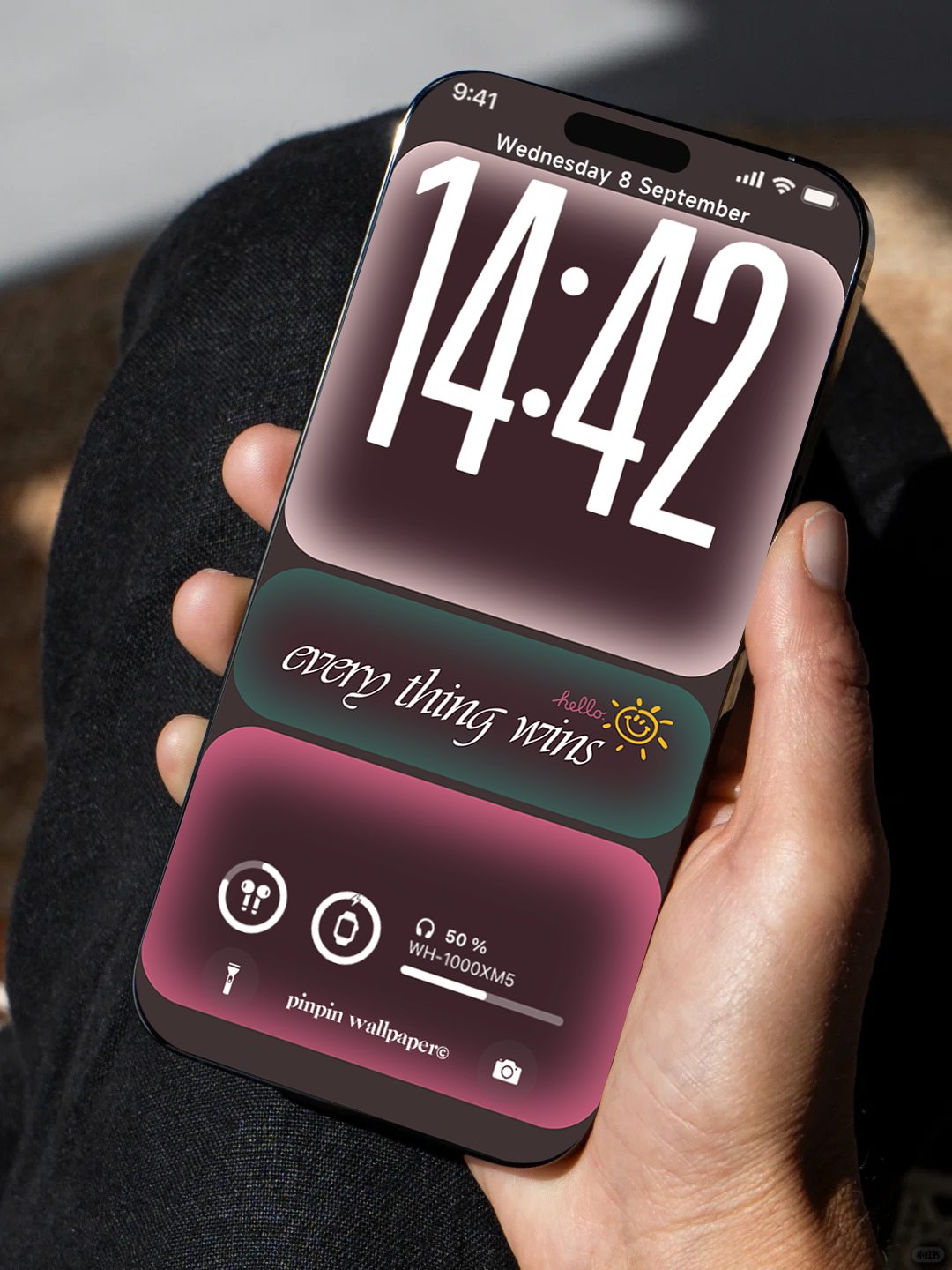4K HD 壁紙の背景 - iPhone および Android 向け Black Universe Series20