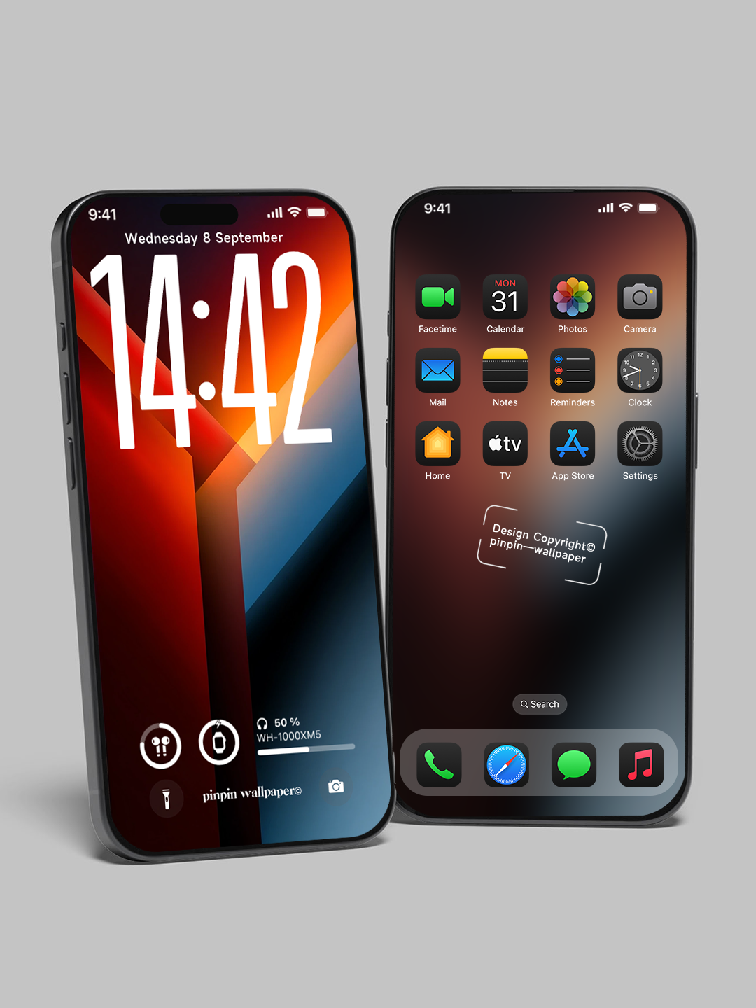 4K HD 壁紙の背景 - iPhone および Android 向け Black Universe Series20