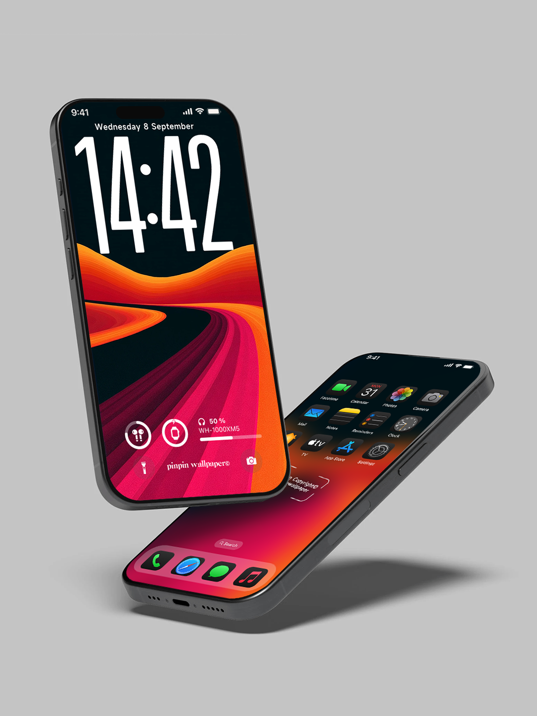 4K HD 壁紙の背景 - iPhone および Android 向け Black Universe Series20