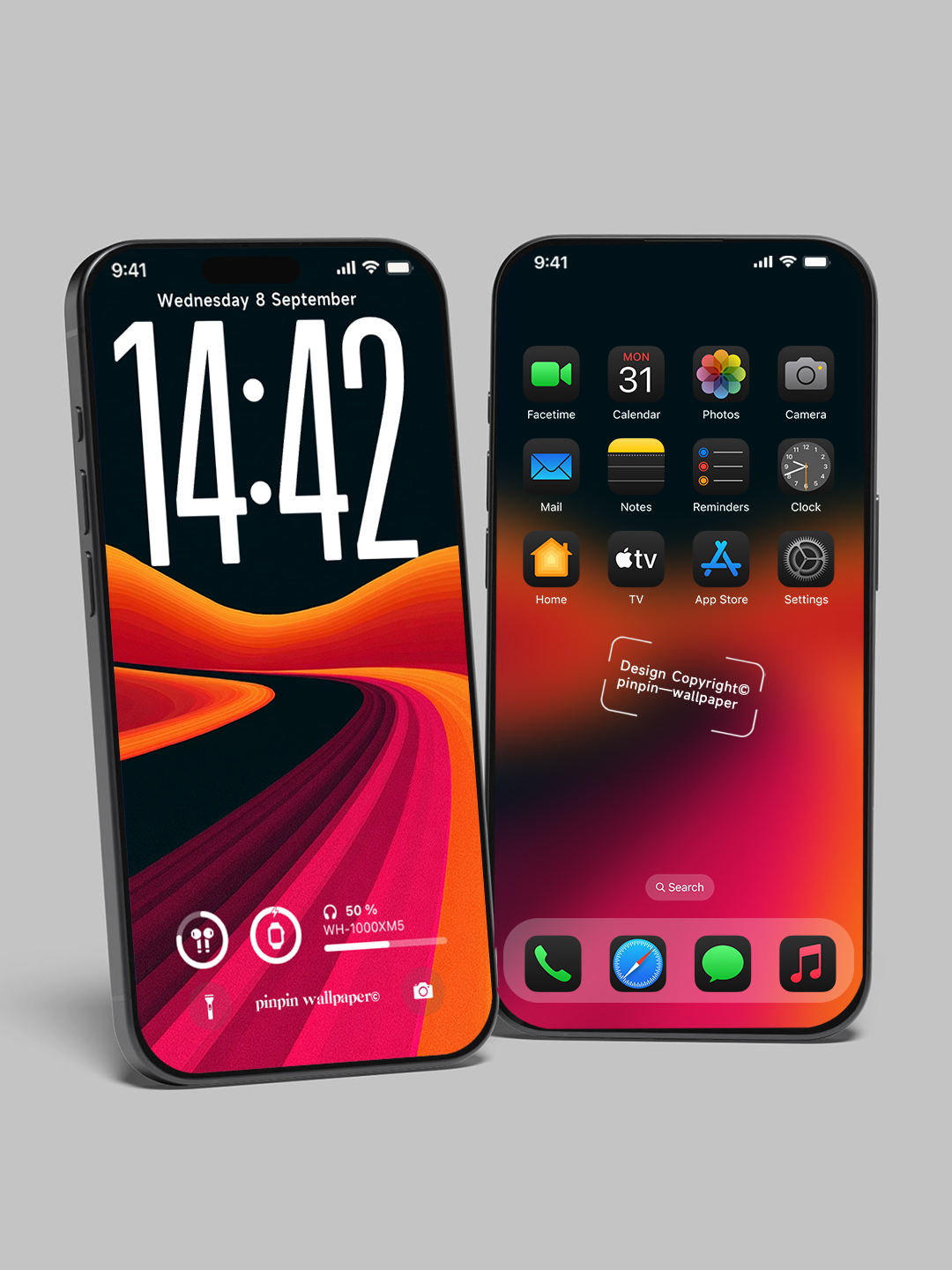 4K HD 壁紙の背景 - iPhone および Android 向け Black Universe Series20