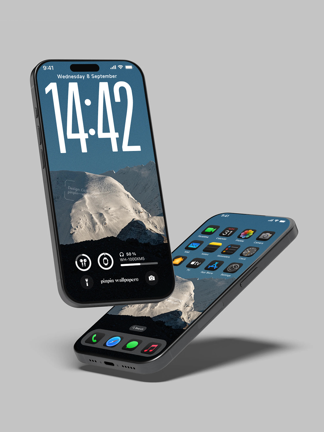 4K HD 壁紙の背景 - iPhone および Android 向け Black Universe Series20