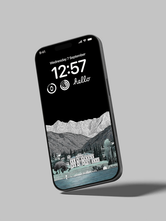 4K HD 壁紙の背景 - iPhone および Android 向け Black Universe Series20