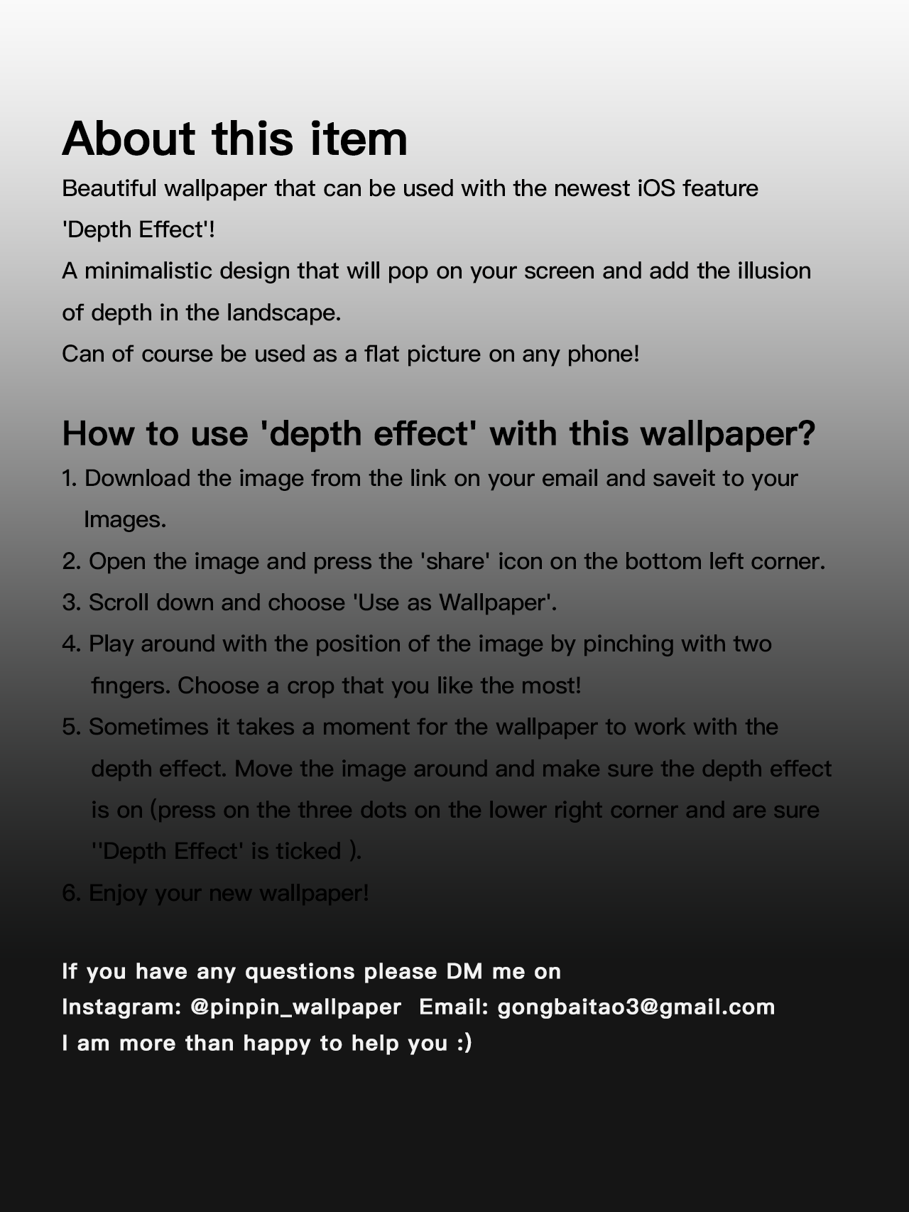 4K HD Wallpaper Background -Minimalist style gradient for iPhone and Android