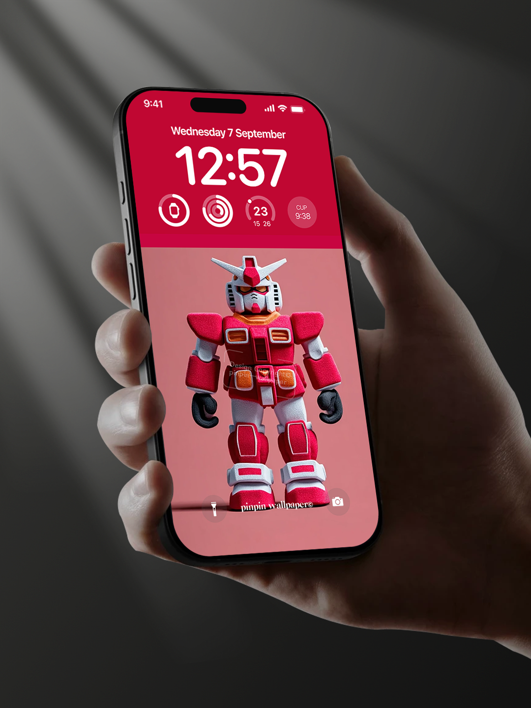 4K HD Phone Wallpaper Background - NO.6218 Minimalist Gradient Style Gundam RX-78 wallpapers for iPhone and Android
