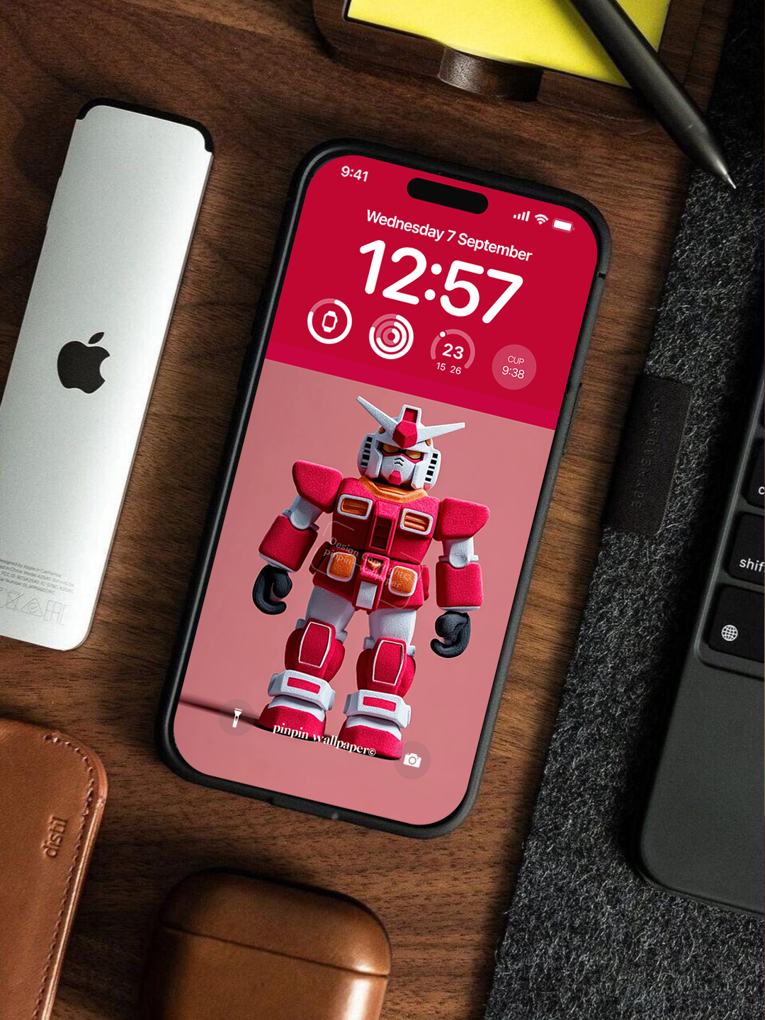 4K HD Phone Wallpaper Background - NO.6218 Minimalist Gradient Style Gundam RX-78 wallpapers for iPhone and Android