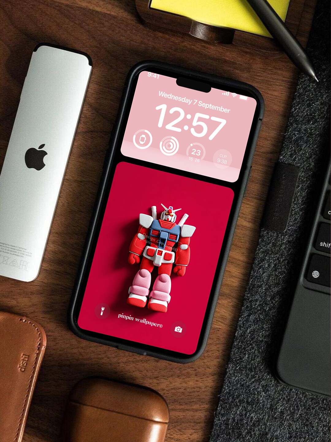 4K HD Phone Wallpaper Background - NO.6216 Minimalist Gradient Style Gundam RX-78 wallpapers for iPhone and Android