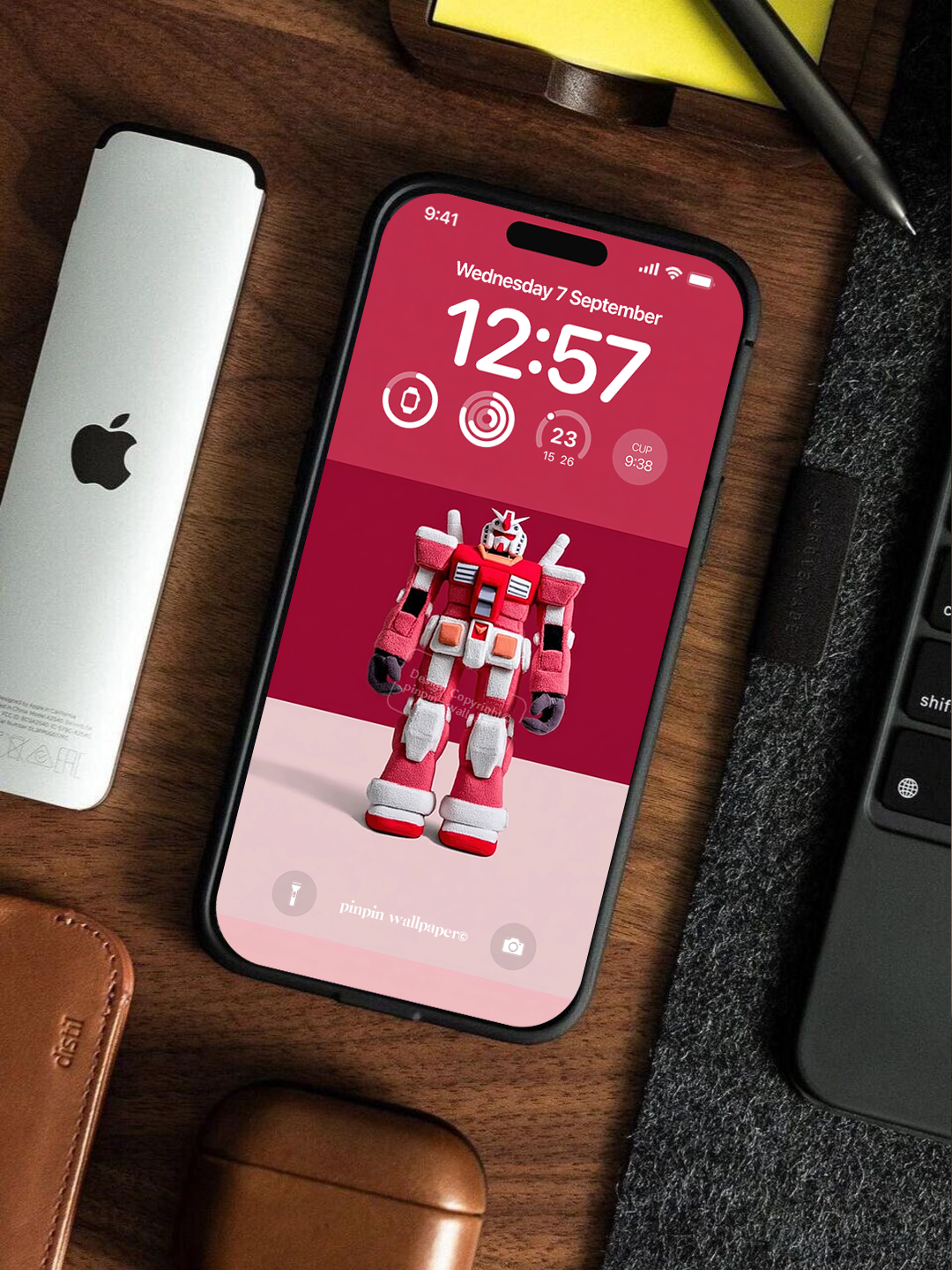 4K HD Phone Wallpaper Background - NO.6219 Minimalist Gradient Style Gundam RX-78 wallpapers for iPhone and Android
