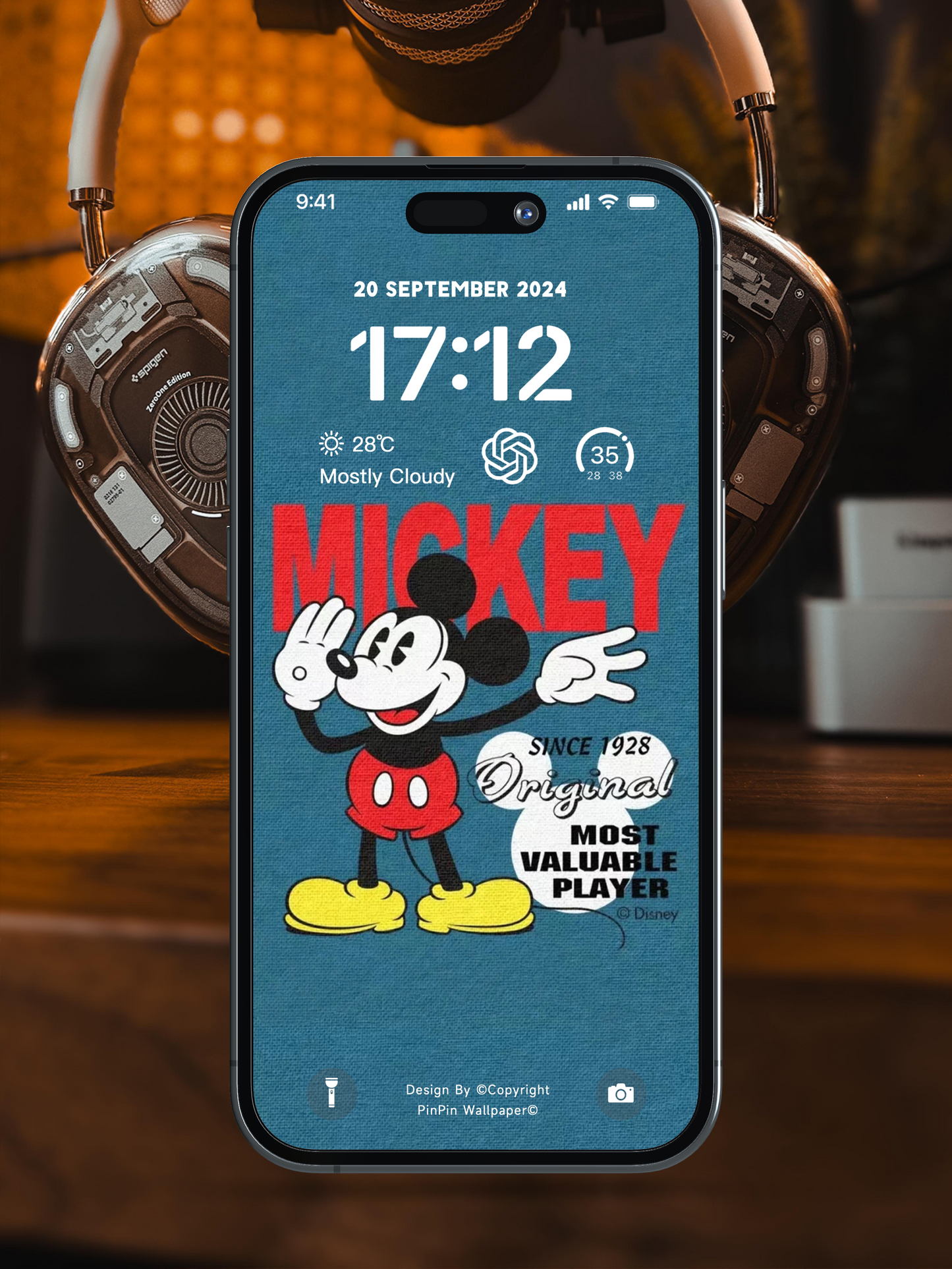 4K HD Phone Wallpaper Background - Lovely Mickey for iPhone and Android