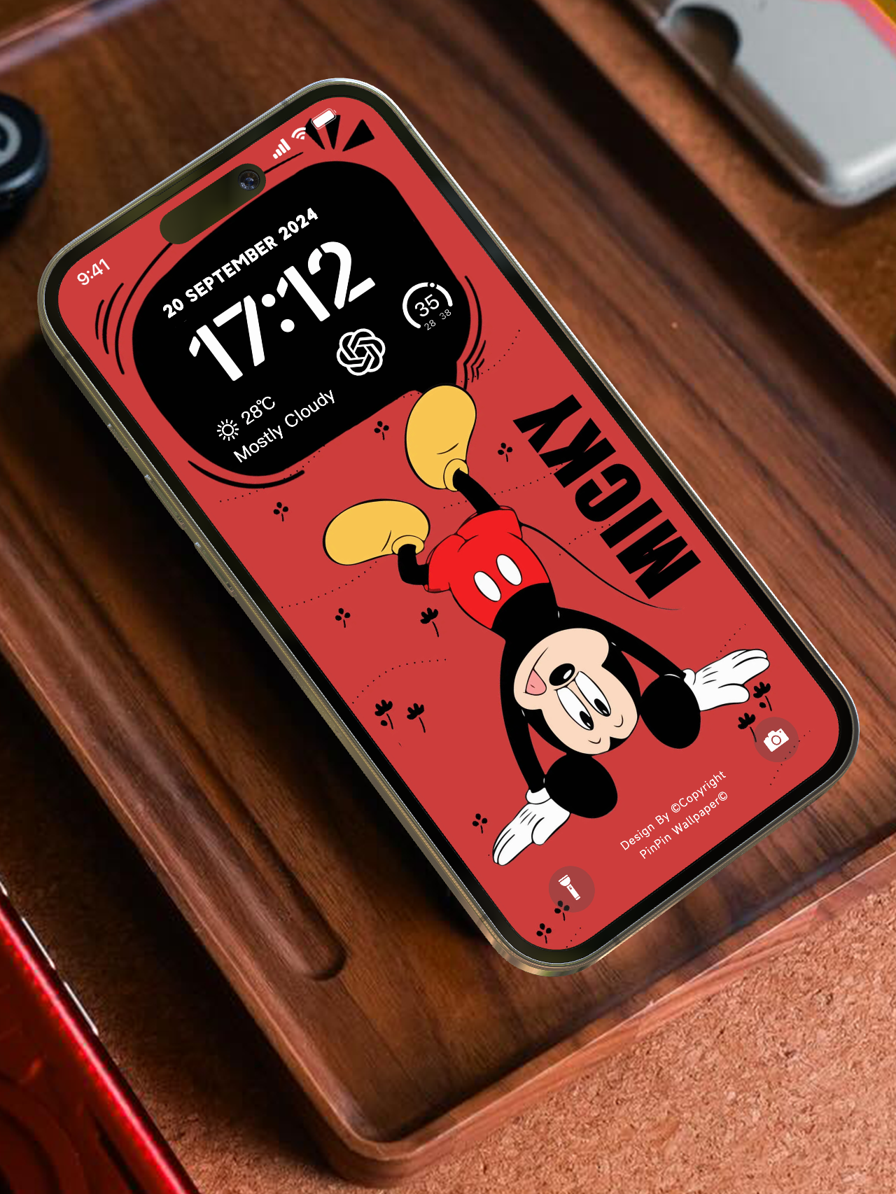 4K HD Phone Wallpaper Background - Lovely Mickey for iPhone and Android