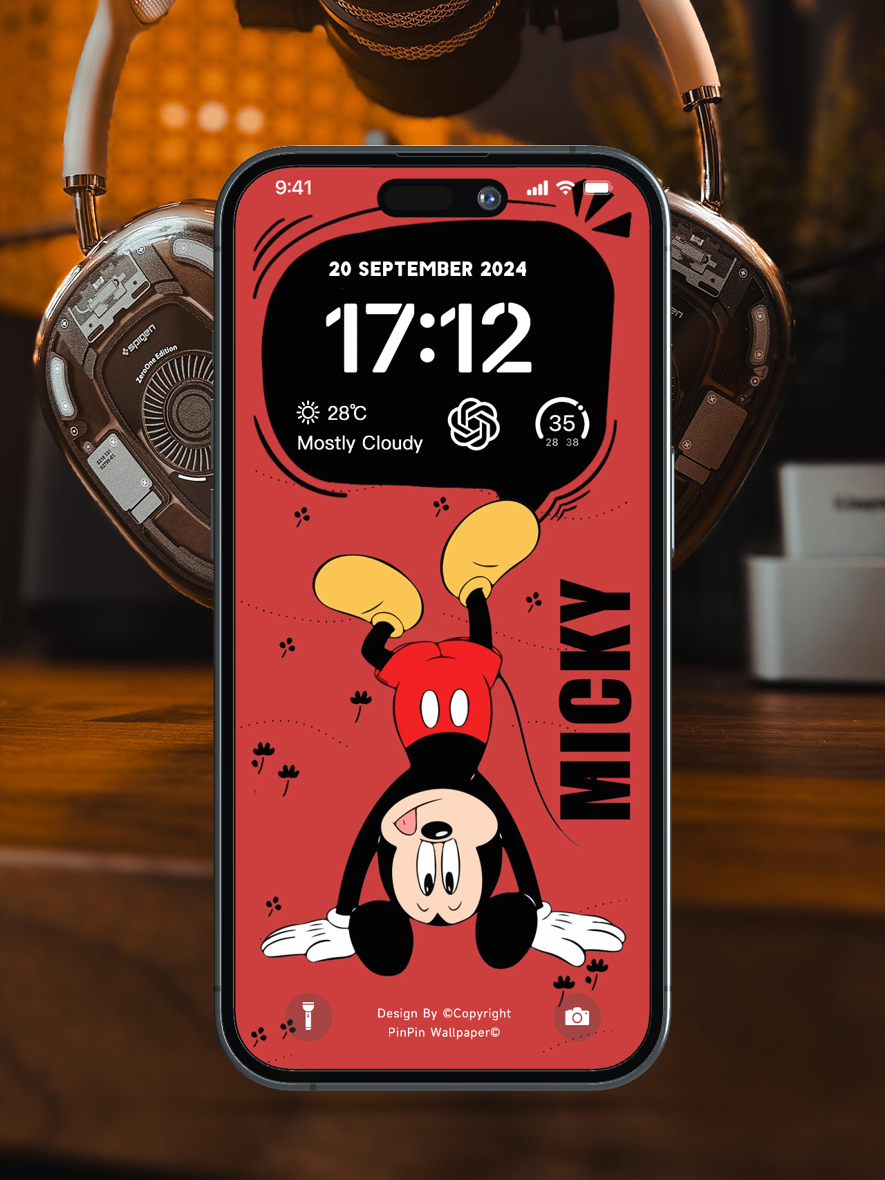 4K HD Phone Wallpaper Background - Lovely Mickey for iPhone and Android