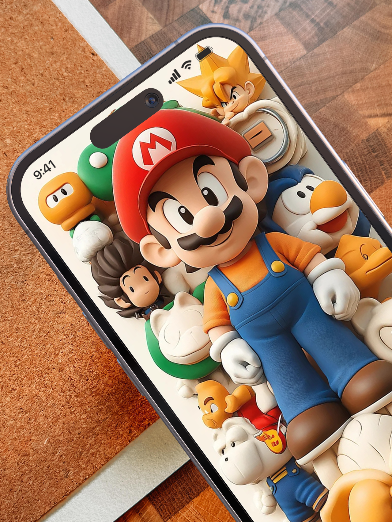 4K HD Phone Wallpaper Background - 3D Super Mario for iPhone and Android