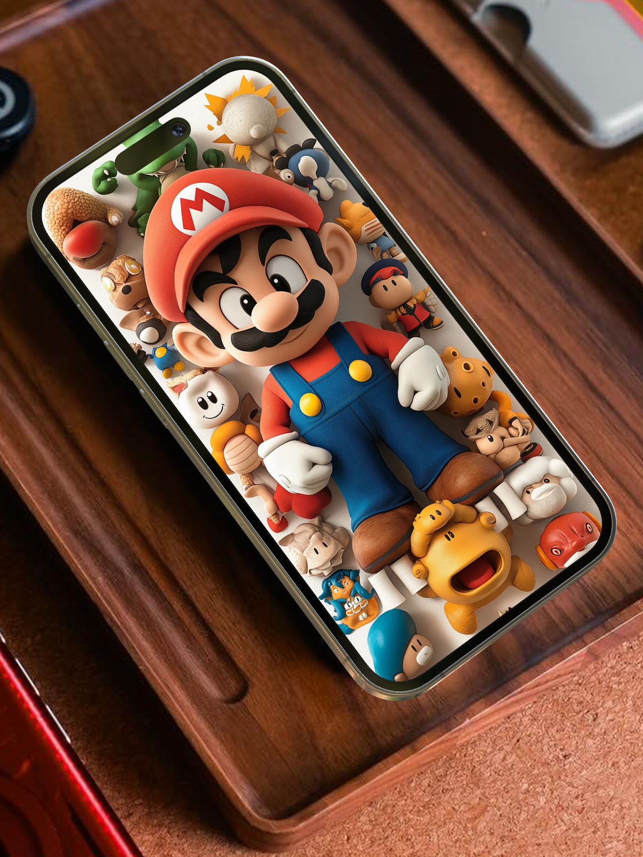 4K HD Phone Wallpaper Background - 3D Super Mario for iPhone and Android