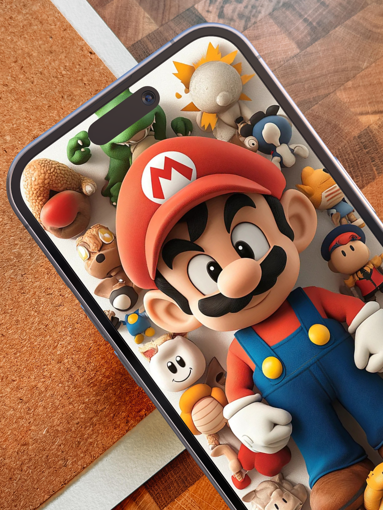 4K HD Phone Wallpaper Background - 3D Super Mario for iPhone and Android