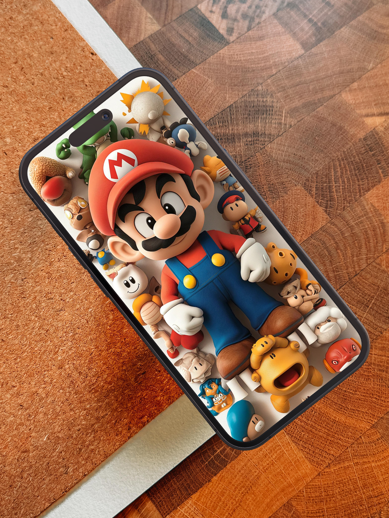 4K HD Phone Wallpaper Background - 3D Super Mario for iPhone and Android