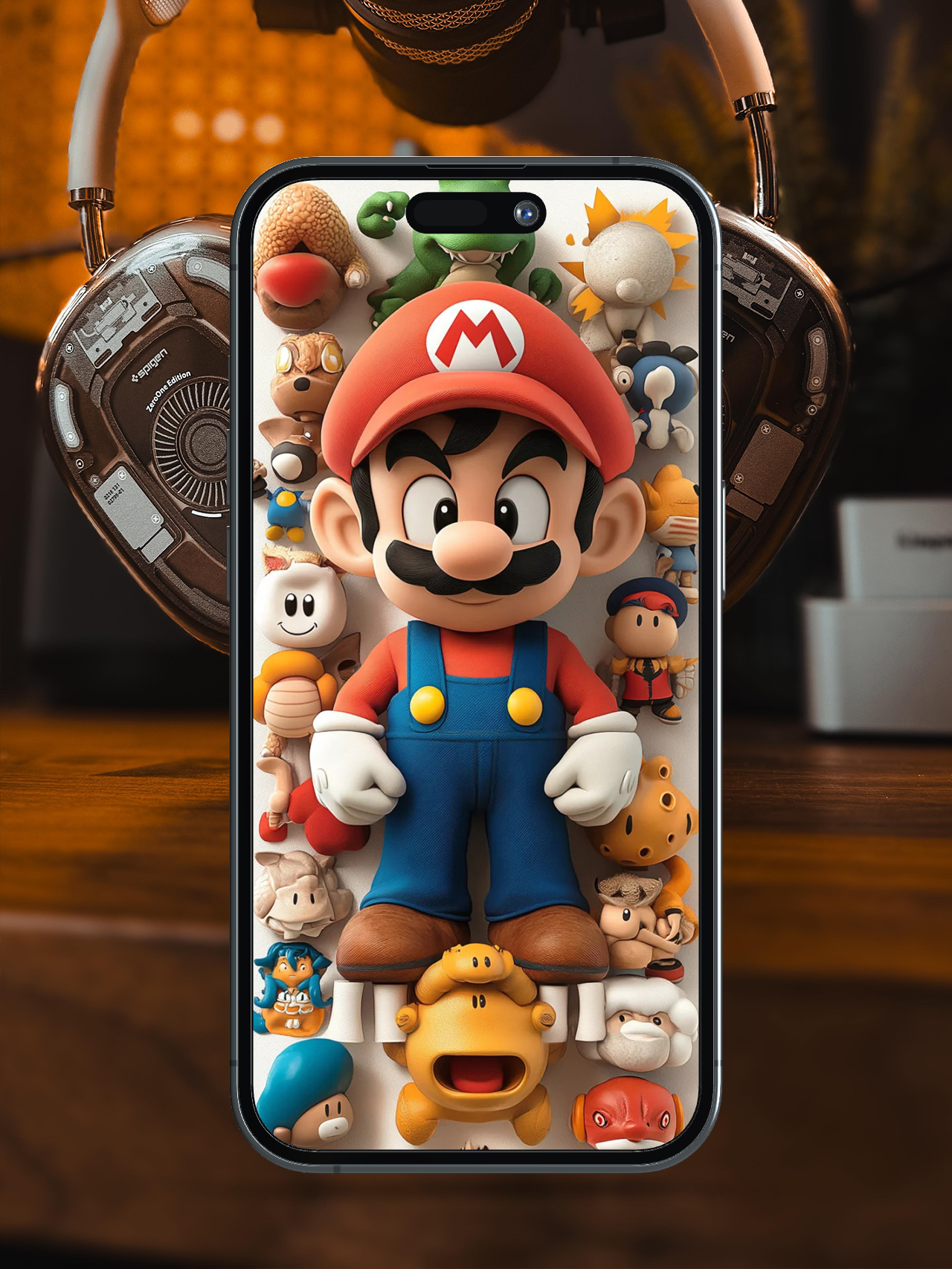 4K HD Phone Wallpaper Background - 3D Super Mario for iPhone and Android