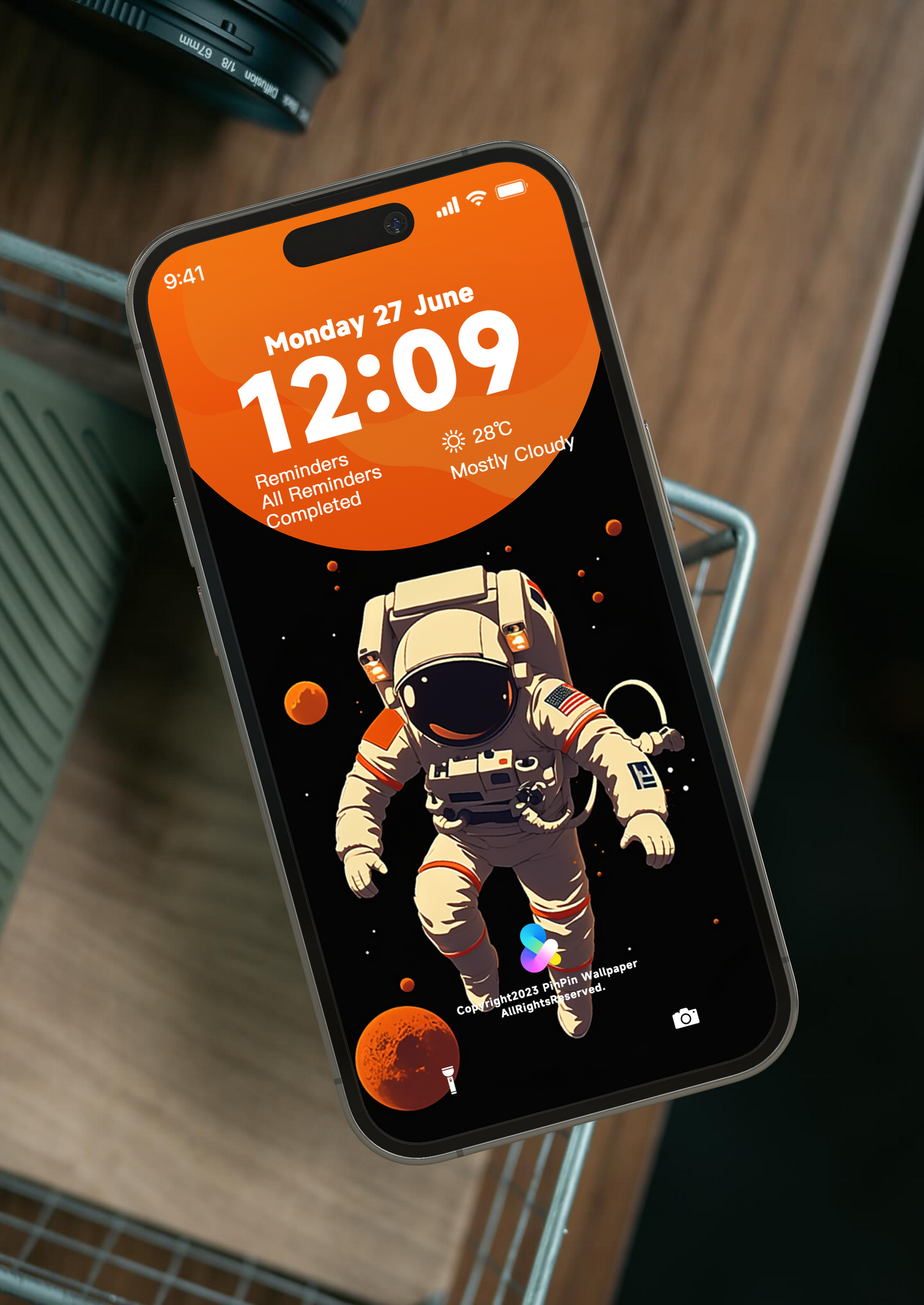 4K HD Wallpaper Background -Space astronaut- Lovely little boy for iPhone and Android