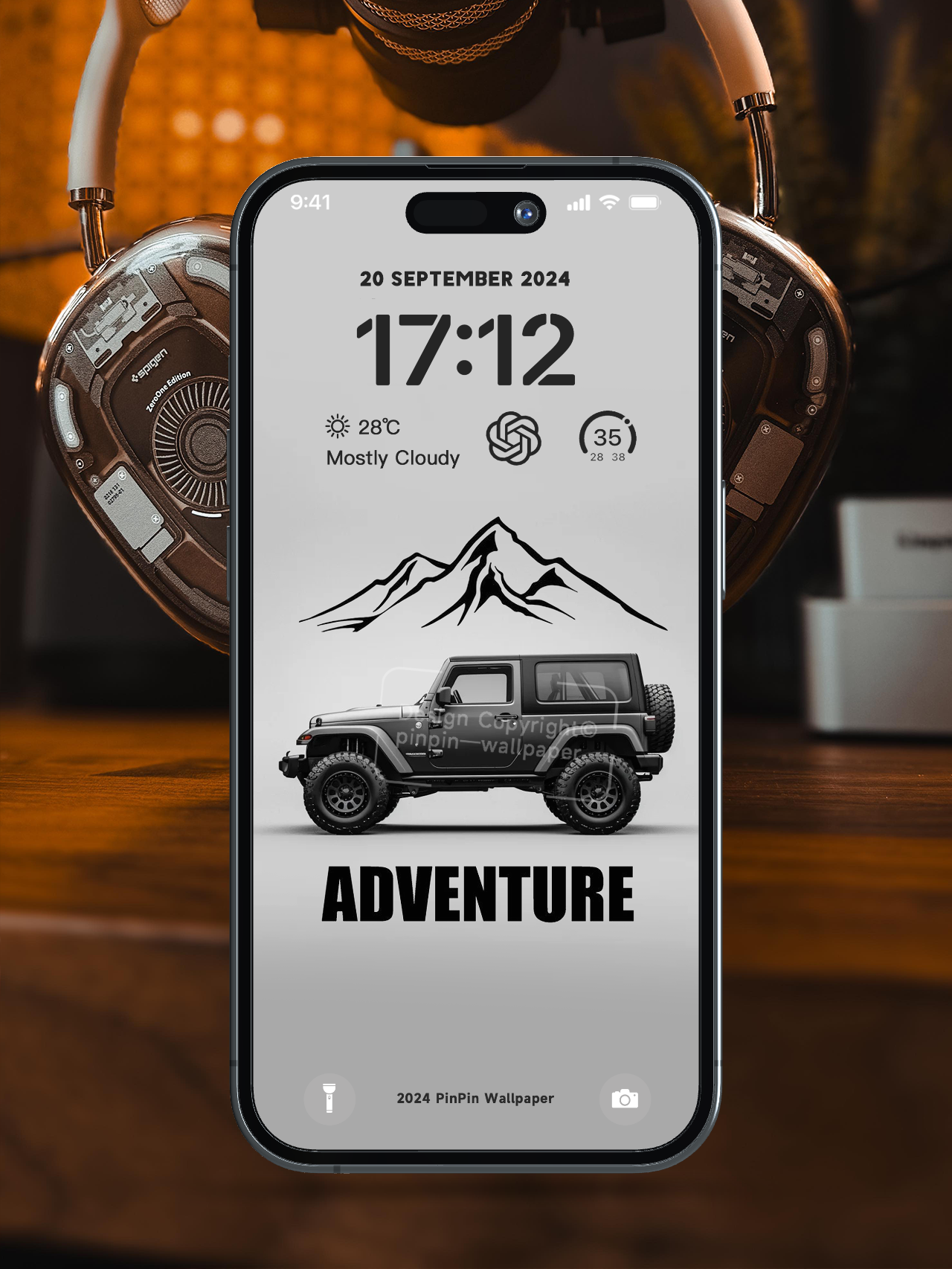 4K HD Phone Wallpaper Background - JEEP Car of atmosphere for iPhone and Android