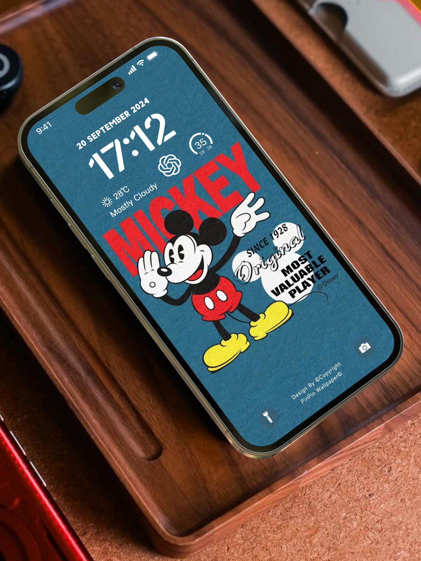 4K HD Phone Wallpaper Background - Lovely Mickey for iPhone and Android