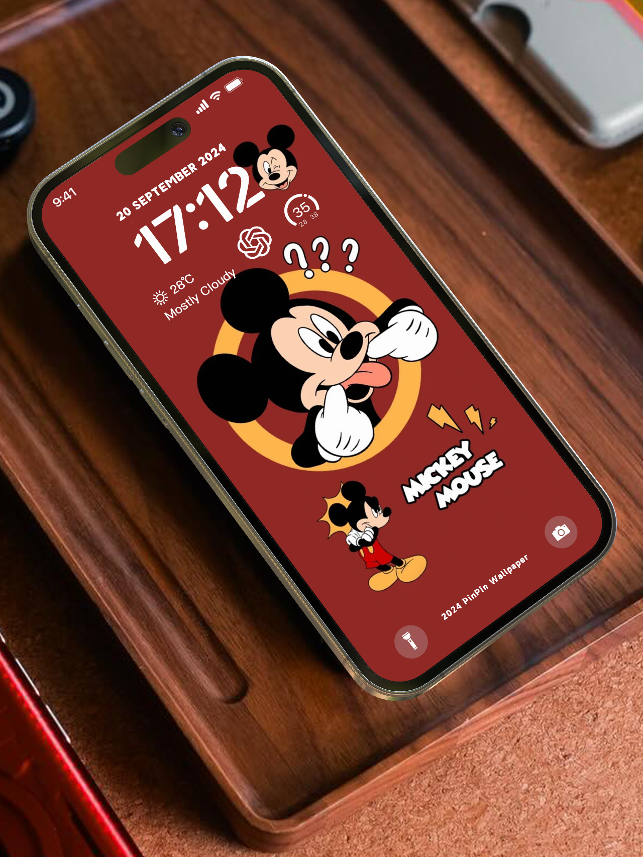 4K HD Phone Wallpaper Background - Lovely Mickey for iPhone and Android