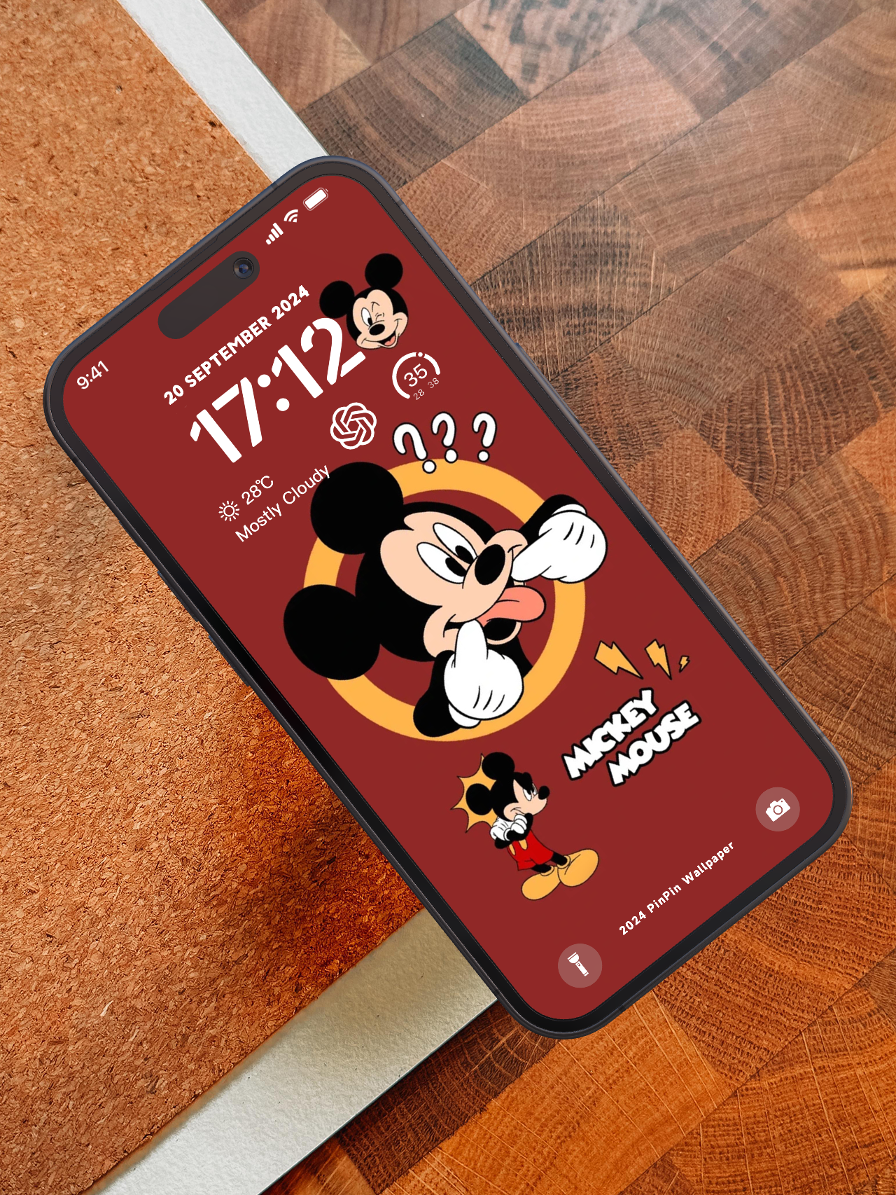 4K HD Phone Wallpaper Background - Lovely Mickey for iPhone and Android