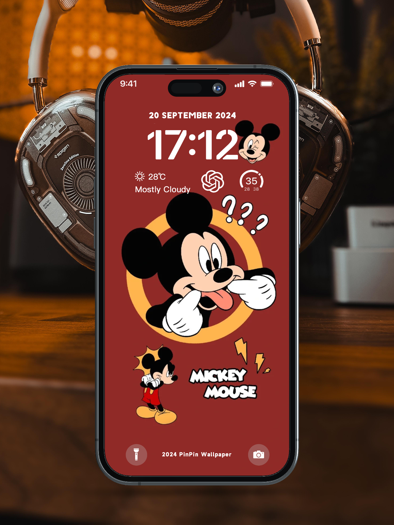 4K HD Phone Wallpaper Background - Lovely Mickey for iPhone and Android