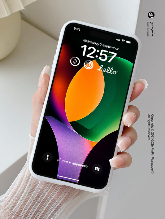 4K HD Phone Wallpaper Background - NO.6199 Minimalist Gradient Style wallpapers for iPhone and Android