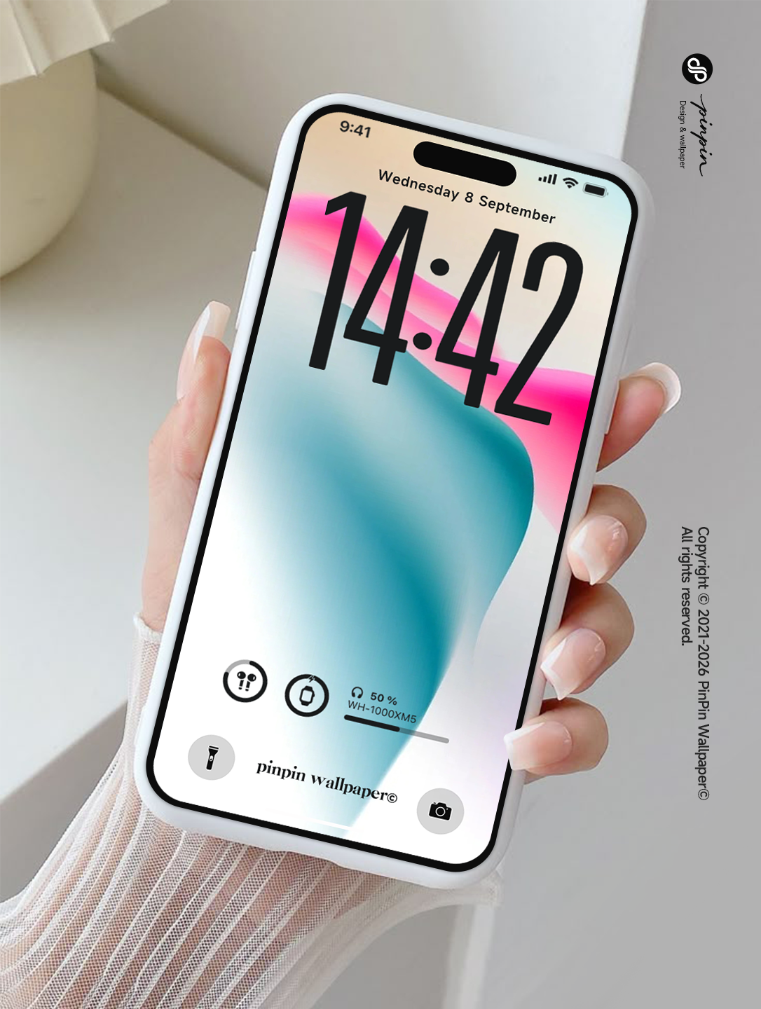 4K HD Phone Wallpaper Background - NO.6174 Minimalist Gradient Style wallpapers for iPhone and Android