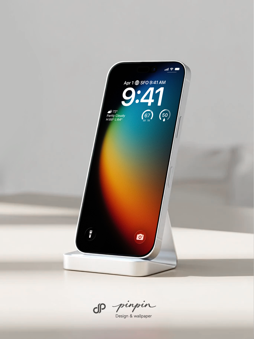 Minimalist Gradient 4K Wallpaper for iPhone and Android | No. 6248