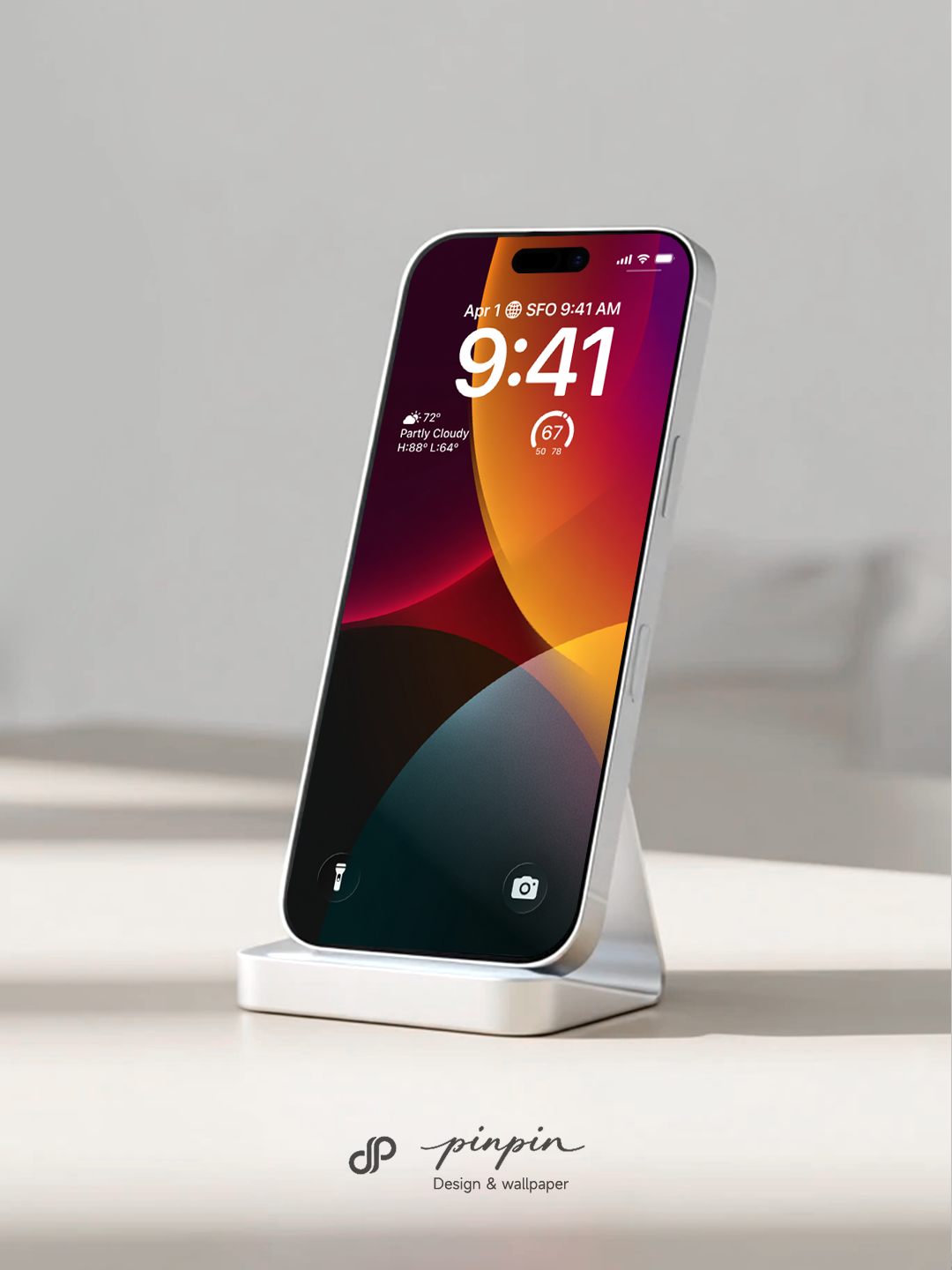 Minimalist Gradient 4K Wallpaper for iPhone and Android | No. 6270