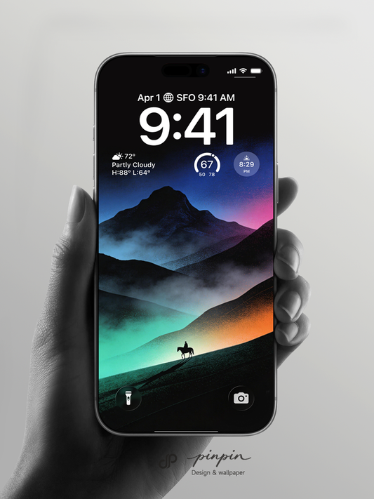 Minimalist Gradient 4K Wallpaper for iPhone and Android | No. 6247