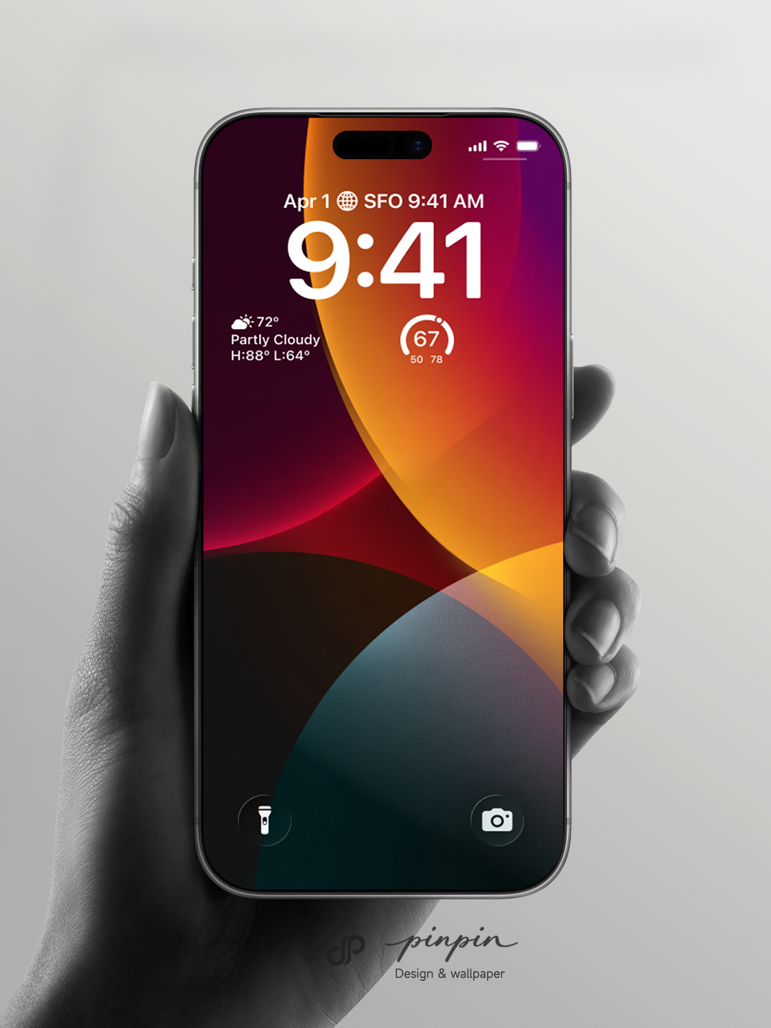Minimalist Gradient 4K Wallpaper for iPhone and Android | No. 6270